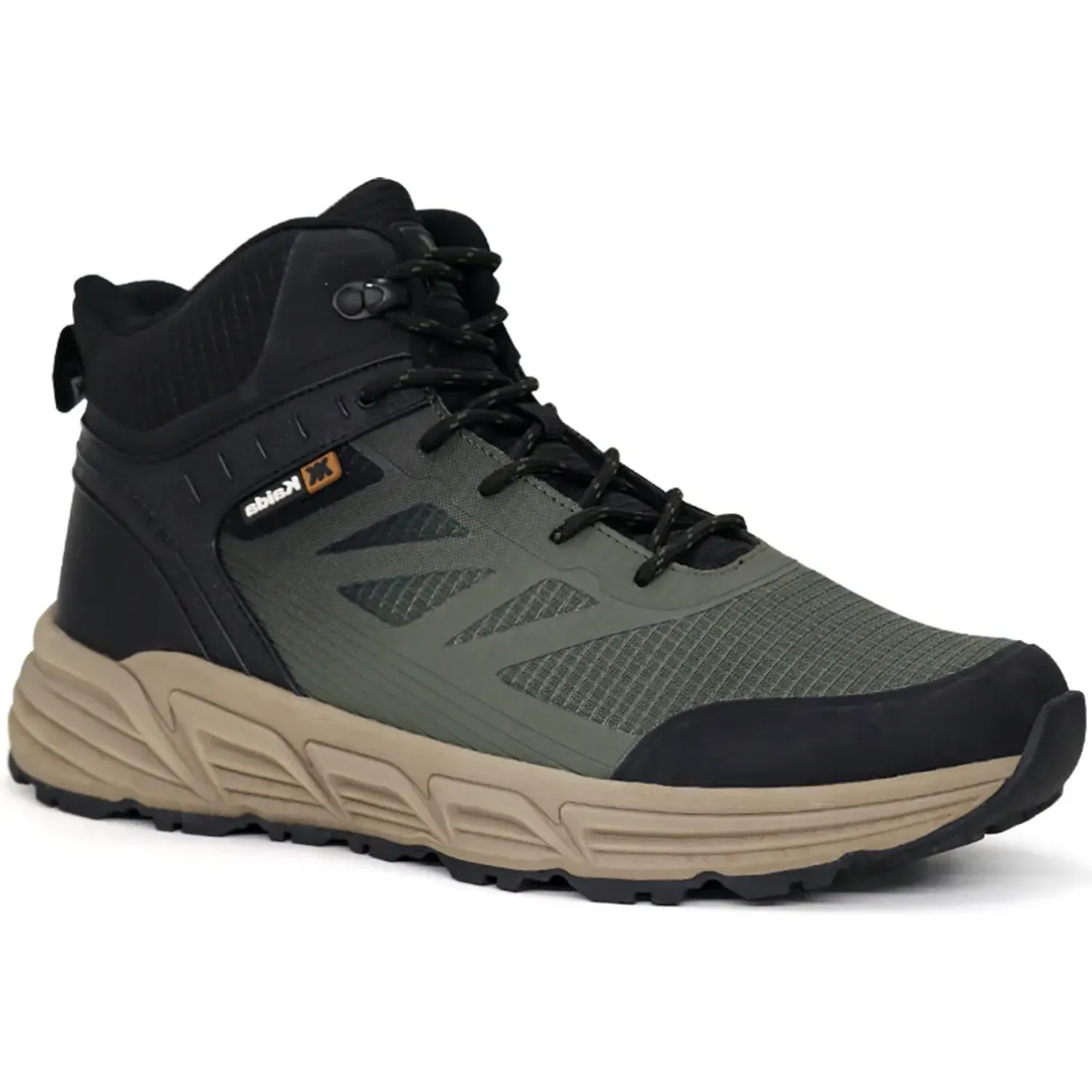 Zapatillas Kaida Botin Outdoor Hombre 1769-H26q2-O color olivo | Platanitos