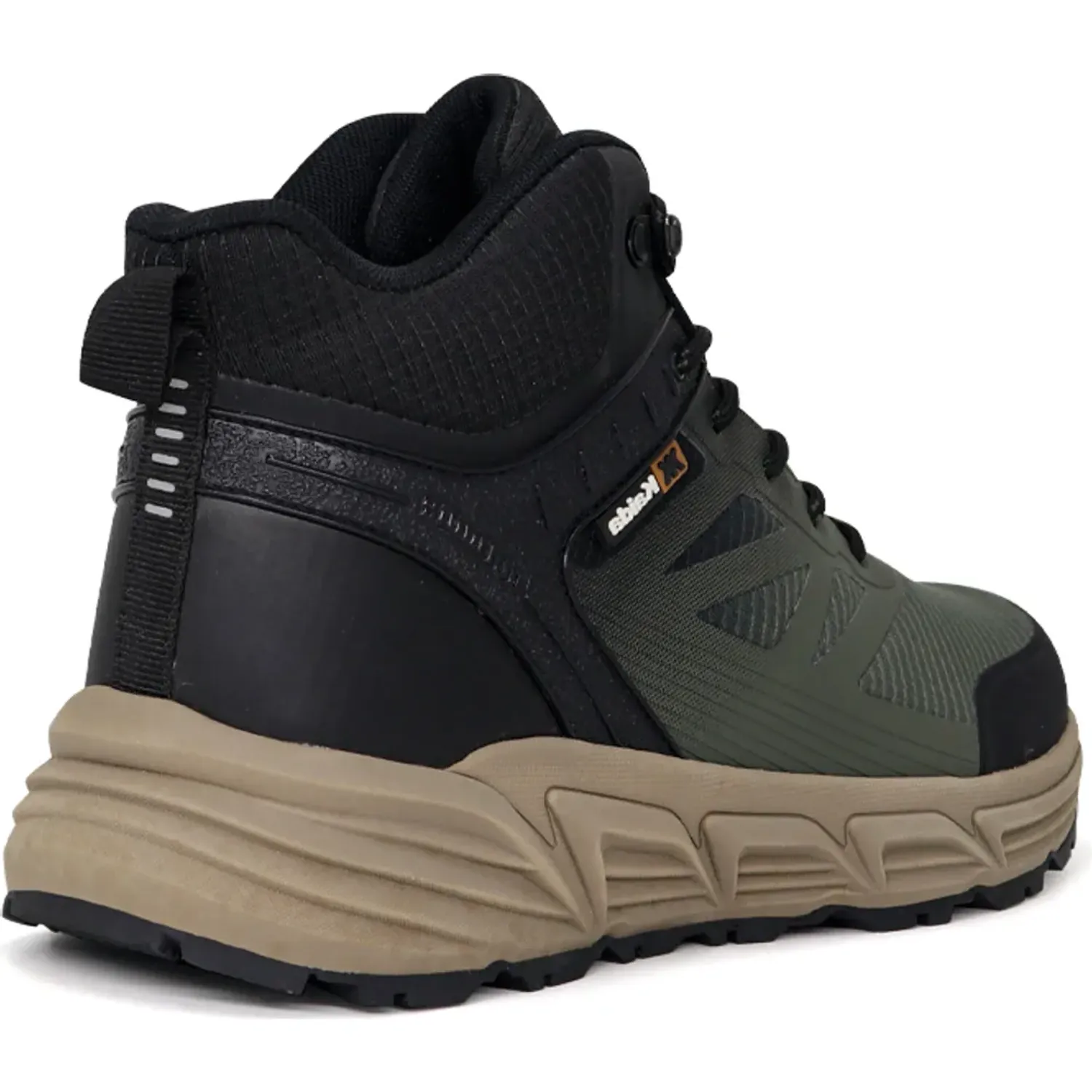 Zapatillas Kaida Botin Outdoor Hombre 1769-H26q2-O color olivo | Platanitos
