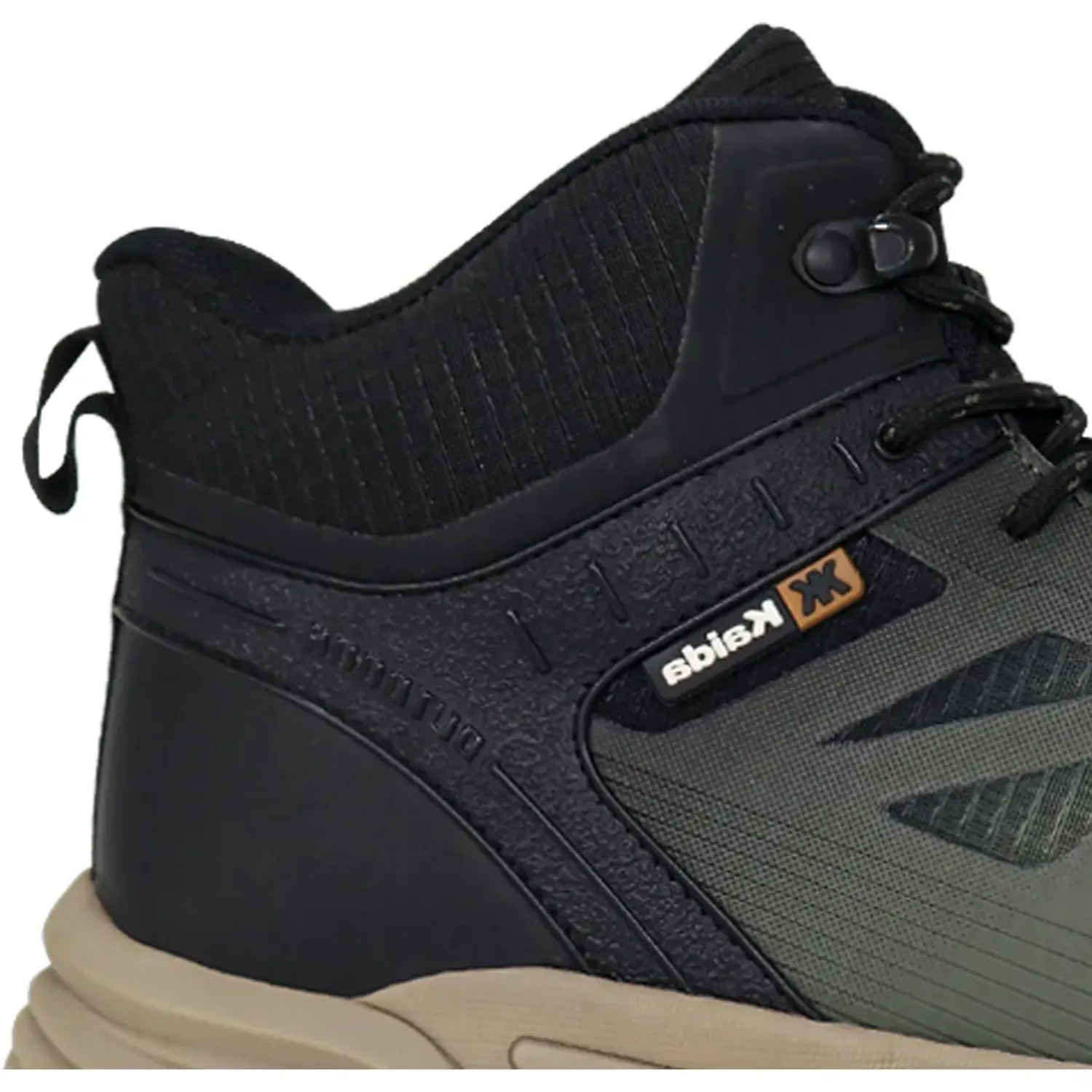 Zapatillas Kaida Botin Outdoor Hombre 1769-H26q2-O color olivo | Platanitos
