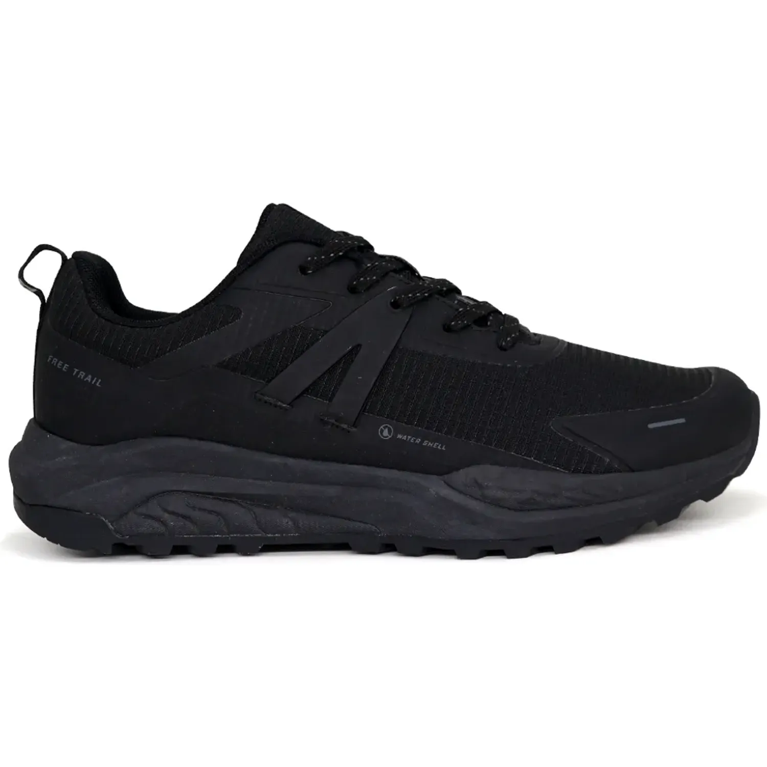 Zapatillas Kaida Outdoor Hombre  1770-H26q2-N color negro | Platanitos