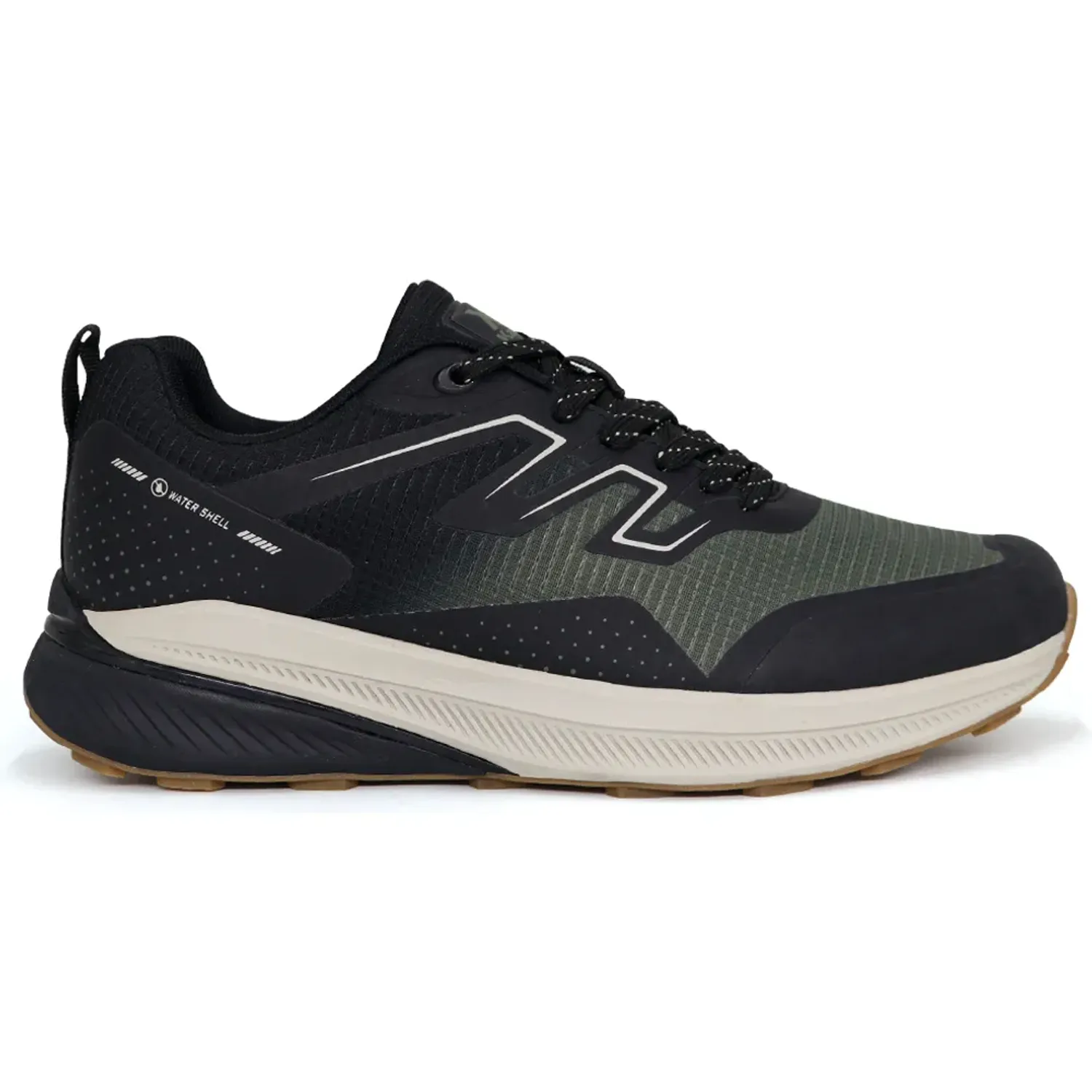 KAIDA Zapatillas Kaida Running Hombre 1771-H26q2 color olivo / negro | Platanitos