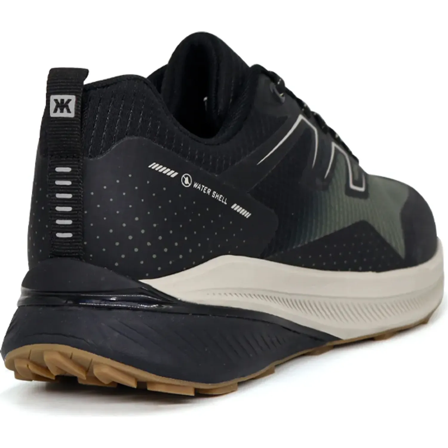 KAIDA Zapatillas Kaida Running Hombre 1771-H26q2 color olivo / negro | Platanitos