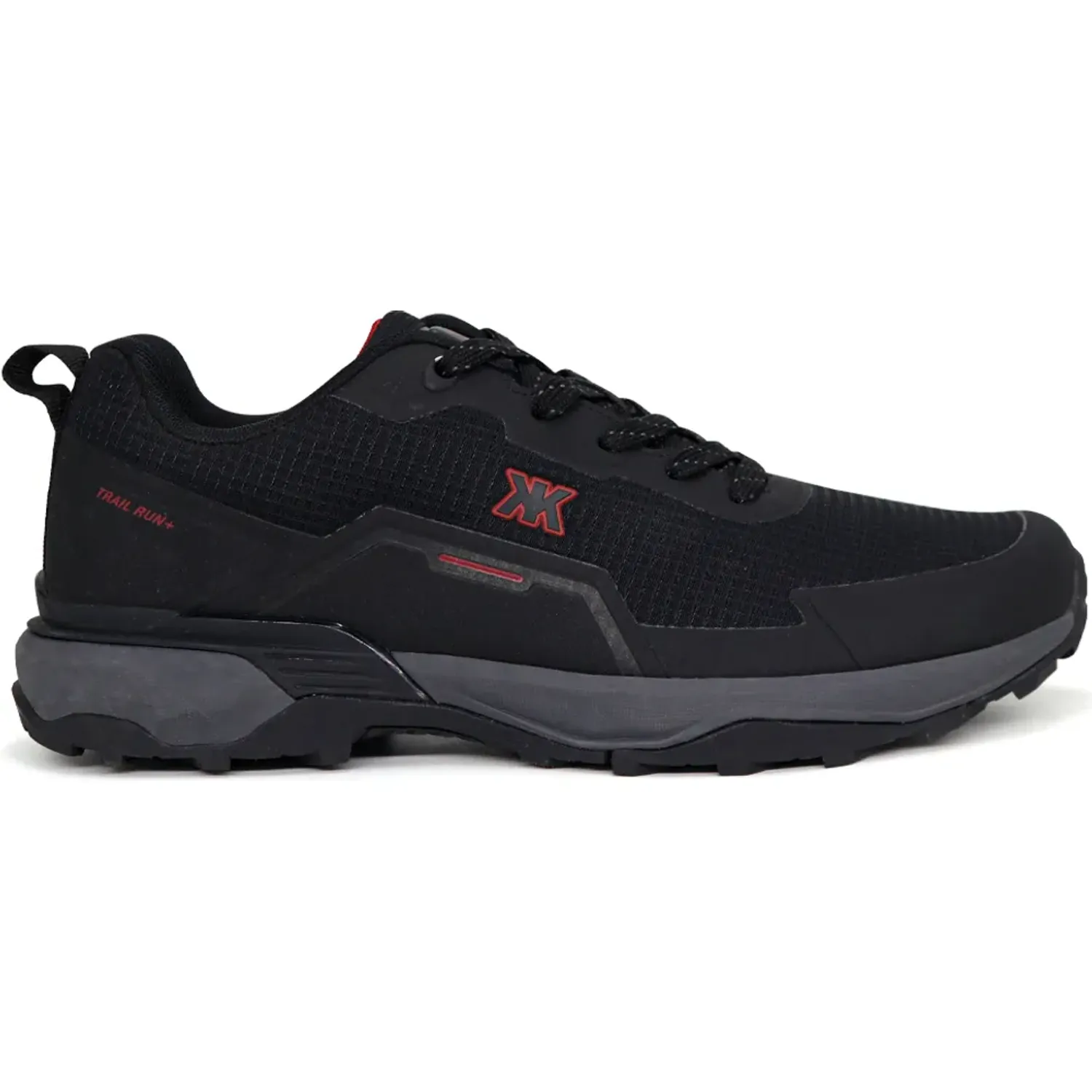 KAIDA Zapatillas Kaida Outdoor Hombre 1777-H26q2 color negro / rojo | Platanitos