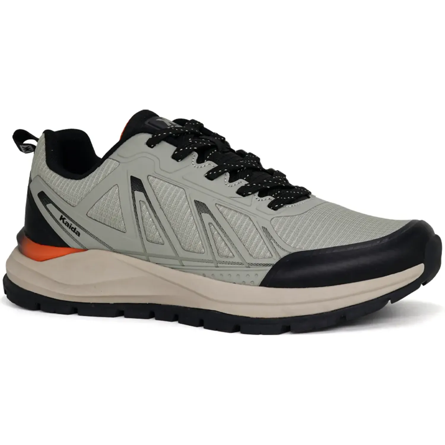 KAIDA Zapatillas Kaida Outdoor Hombre 1781-H26q2-G color gris / naranja | Platanitos