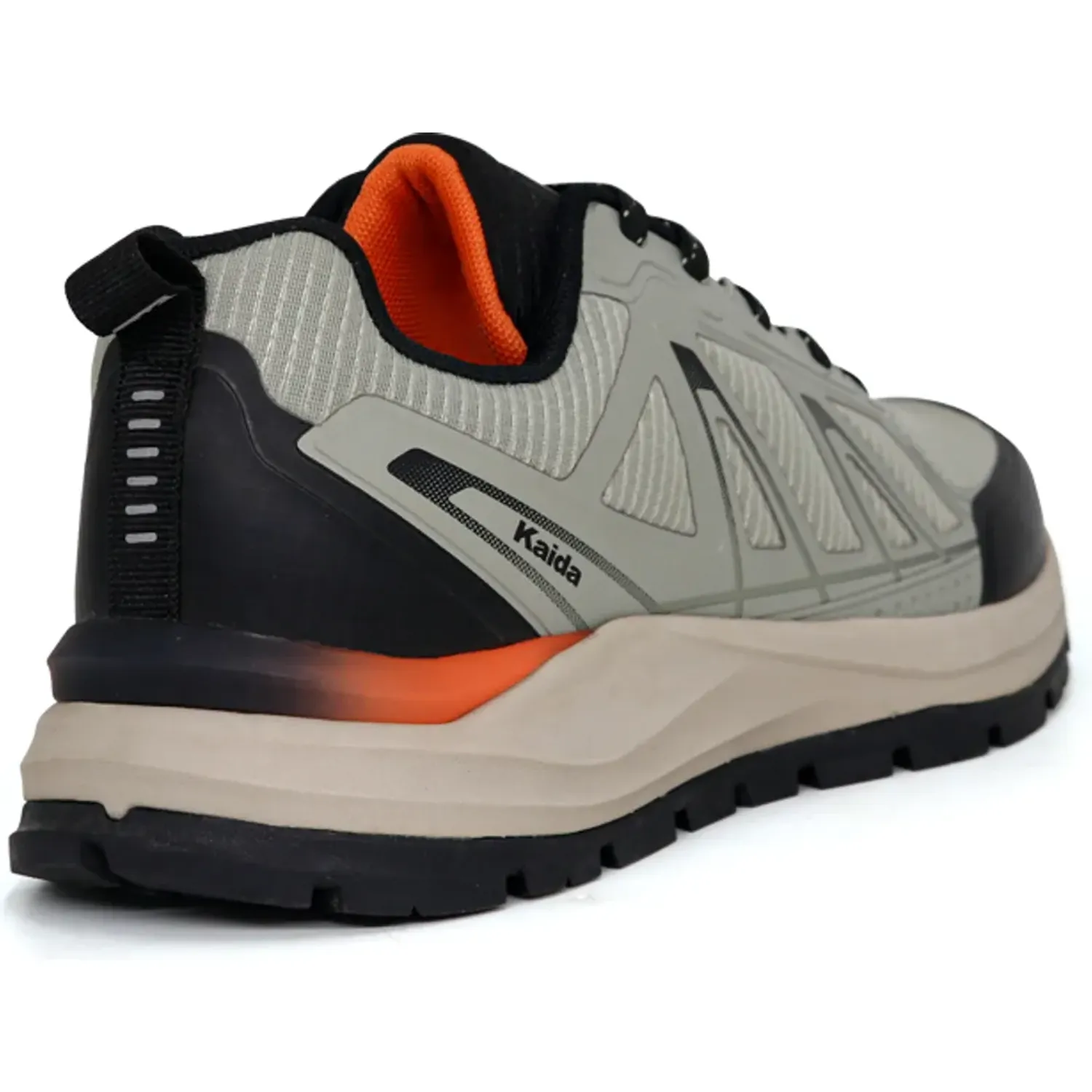 KAIDA Zapatillas Kaida Outdoor Hombre 1781-H26q2-G color gris / naranja | Platanitos