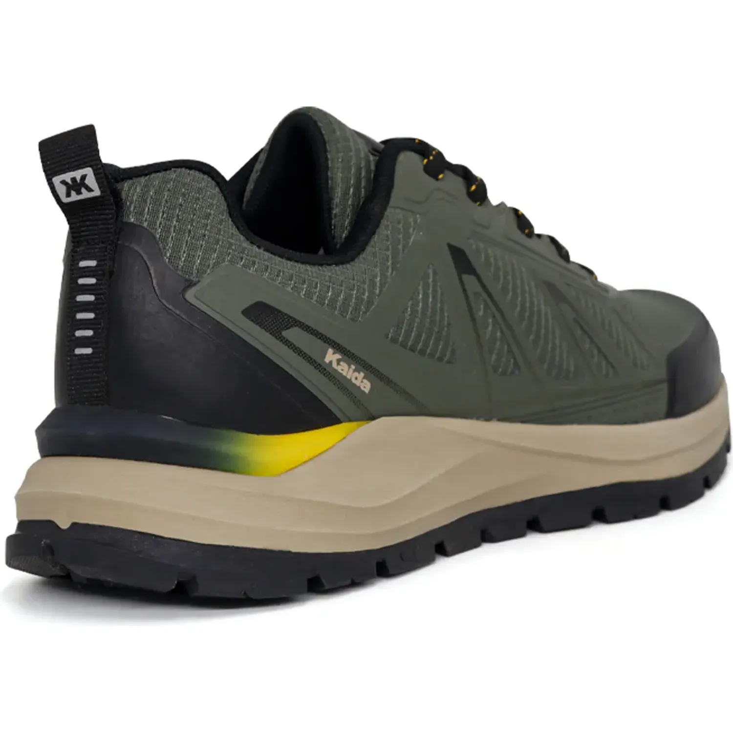 Zapatillas Kaida Outdoor Hombre  1781-H26q2 color olivo | Platanitos
