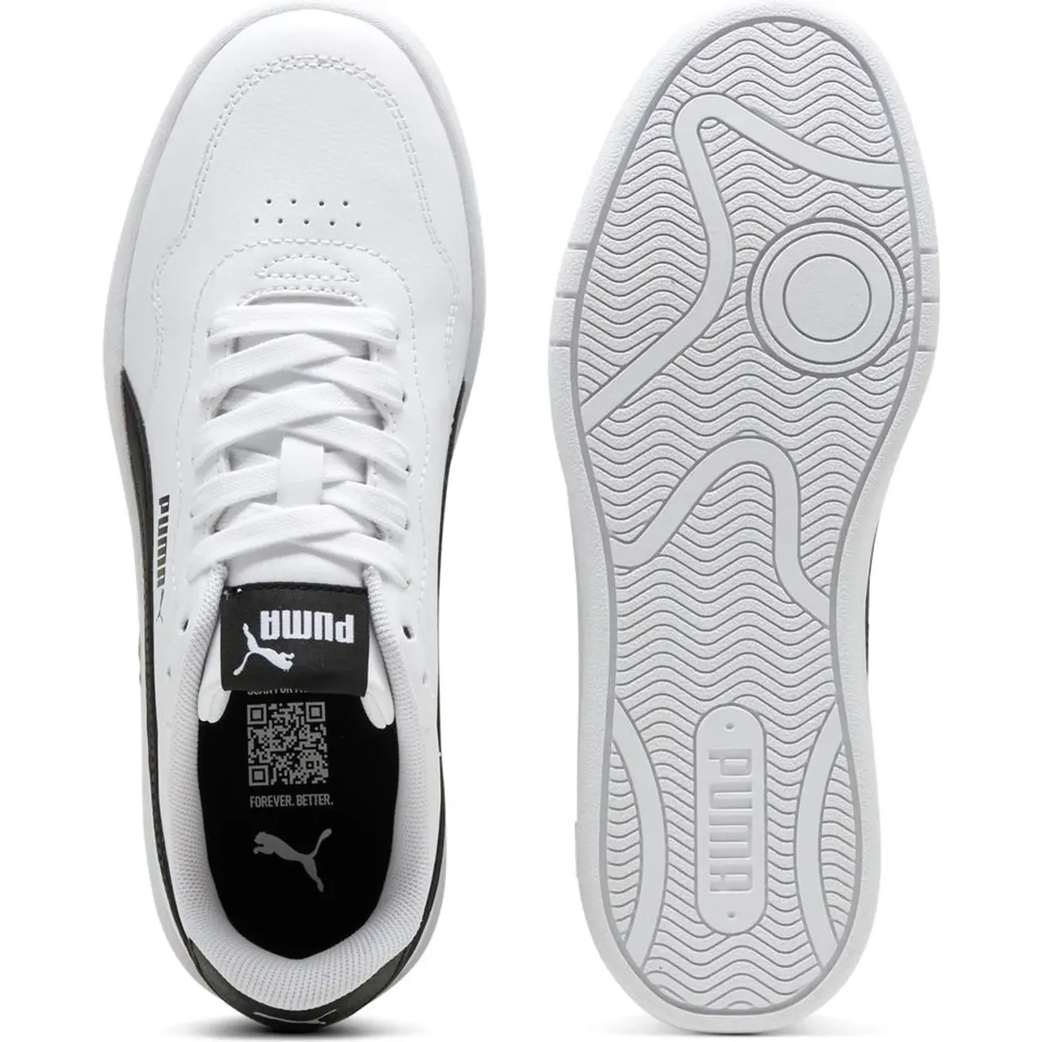 Puma Zapatillas Puma Urbanas Juvenil Court Lally Jr color blanco | Platanitos