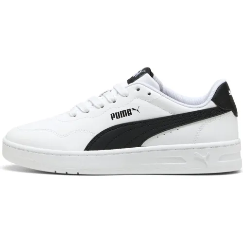 Zapatillas Puma Urbanas Juvenil Court Lally Jr color blanco | Platanitos