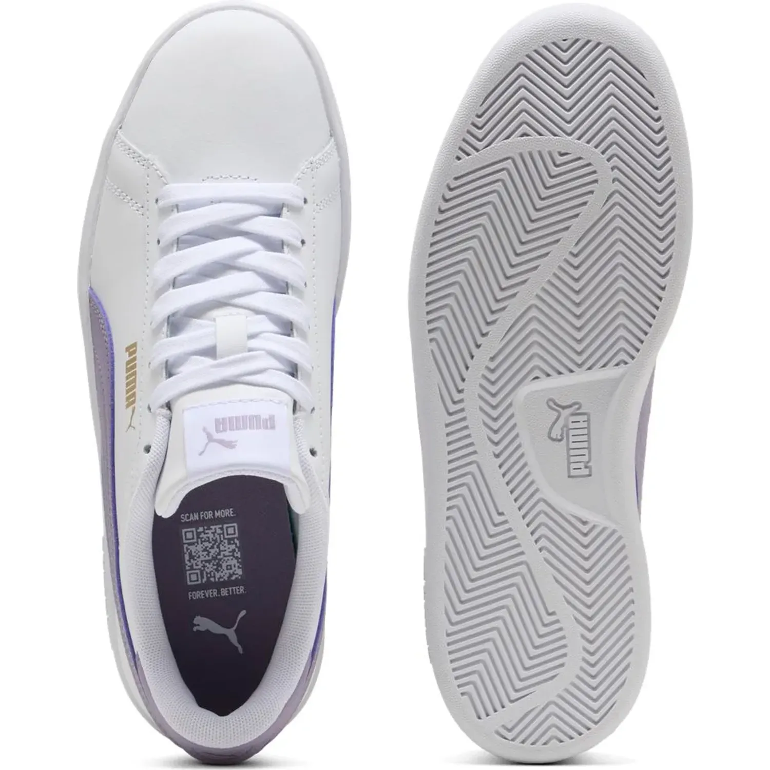 Puma Zapatillas Puma Urbanas Unisex Adulto Smash 3.0 L color blanco | Platanitos