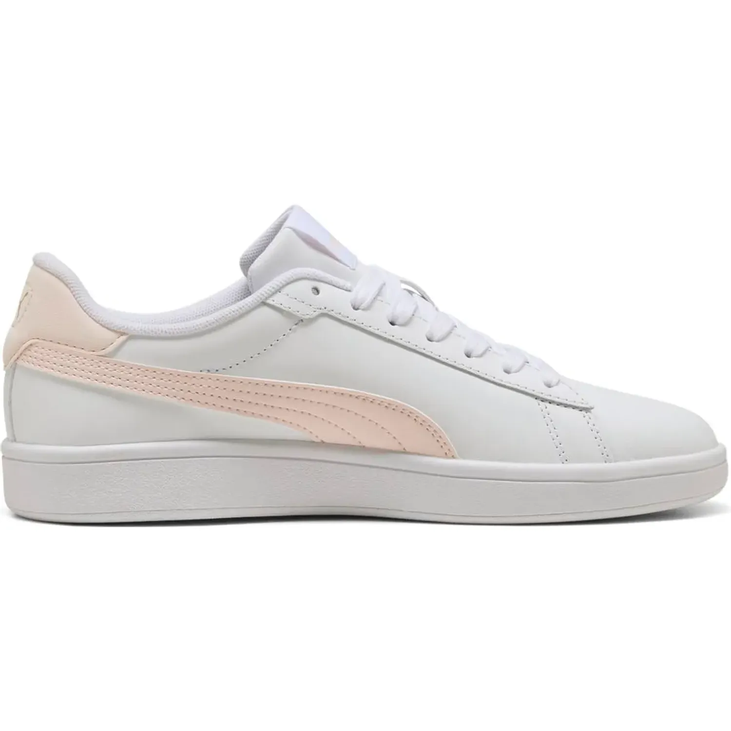 Zapatillas Puma Urbanas Mujer Smash 3.0 L color blanco | Platanitos