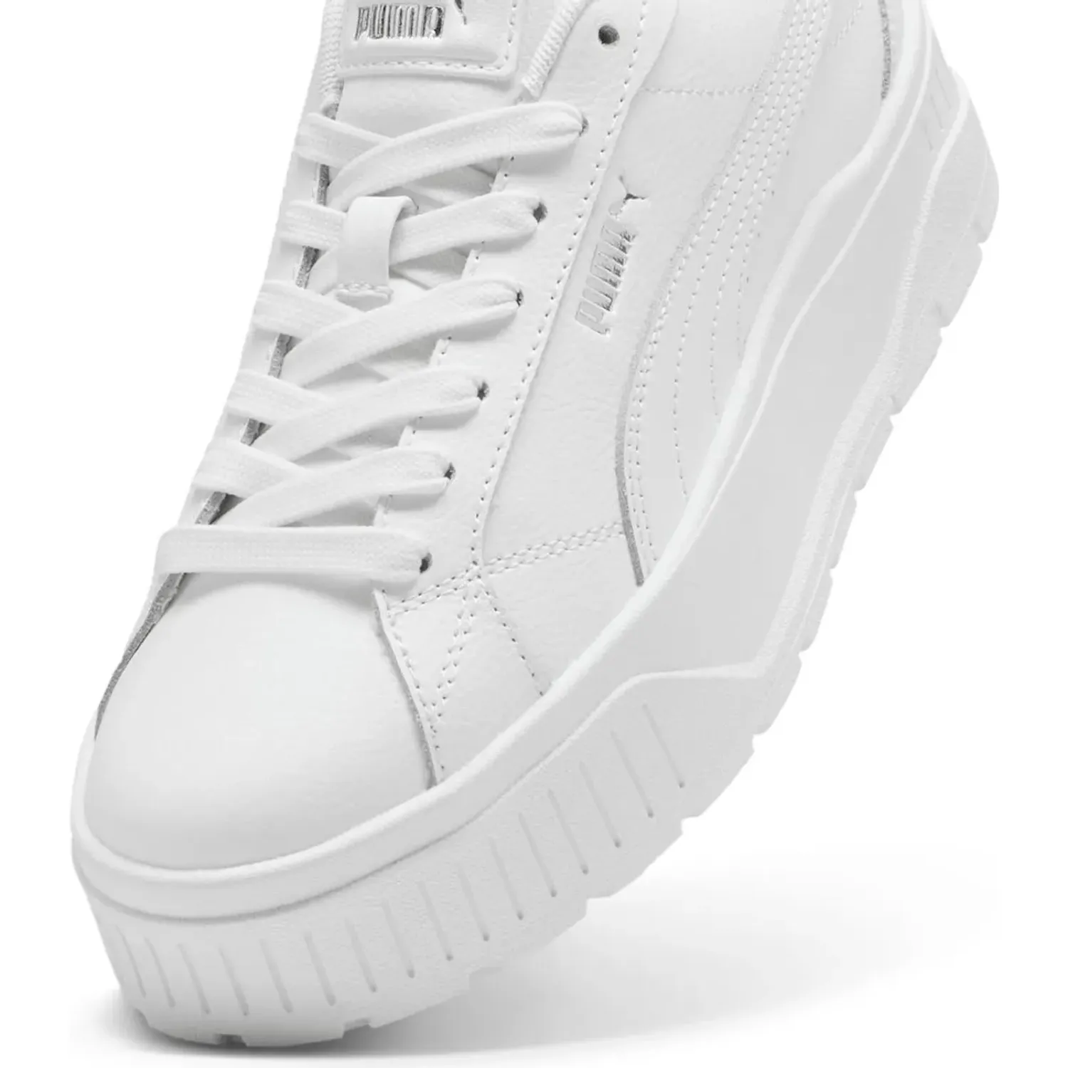 Zapatillas Puma Urbanas Mujer Karmen Ii L color blanco | Platanitos