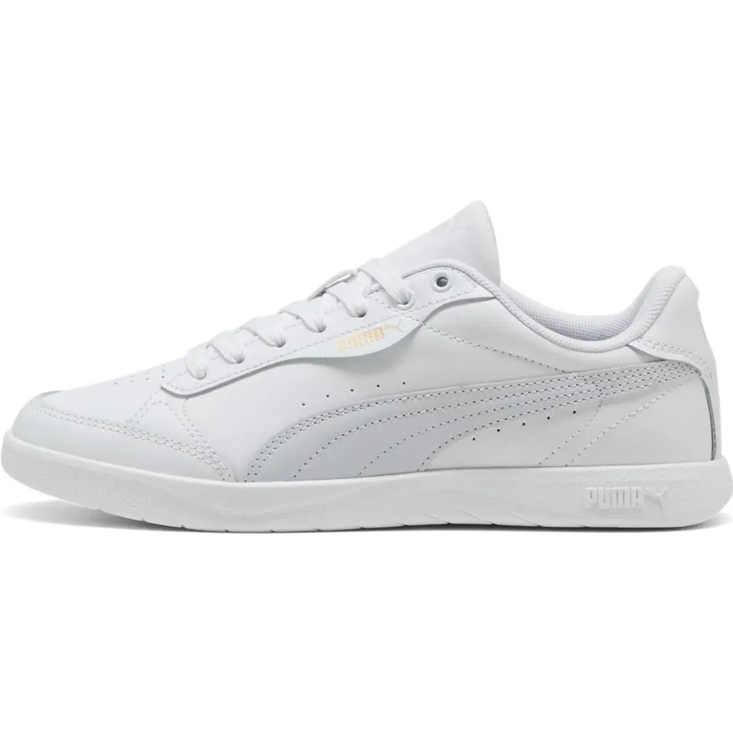Zapatillas Puma Urbanas Mujer Vikky Star color blanco | Platanitos