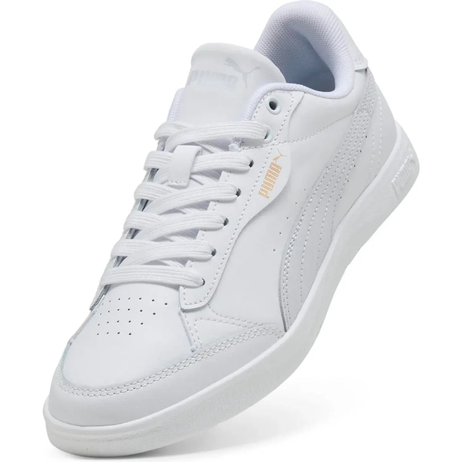 Zapatillas Puma Urbanas Mujer Vikky Star color blanco | Platanitos