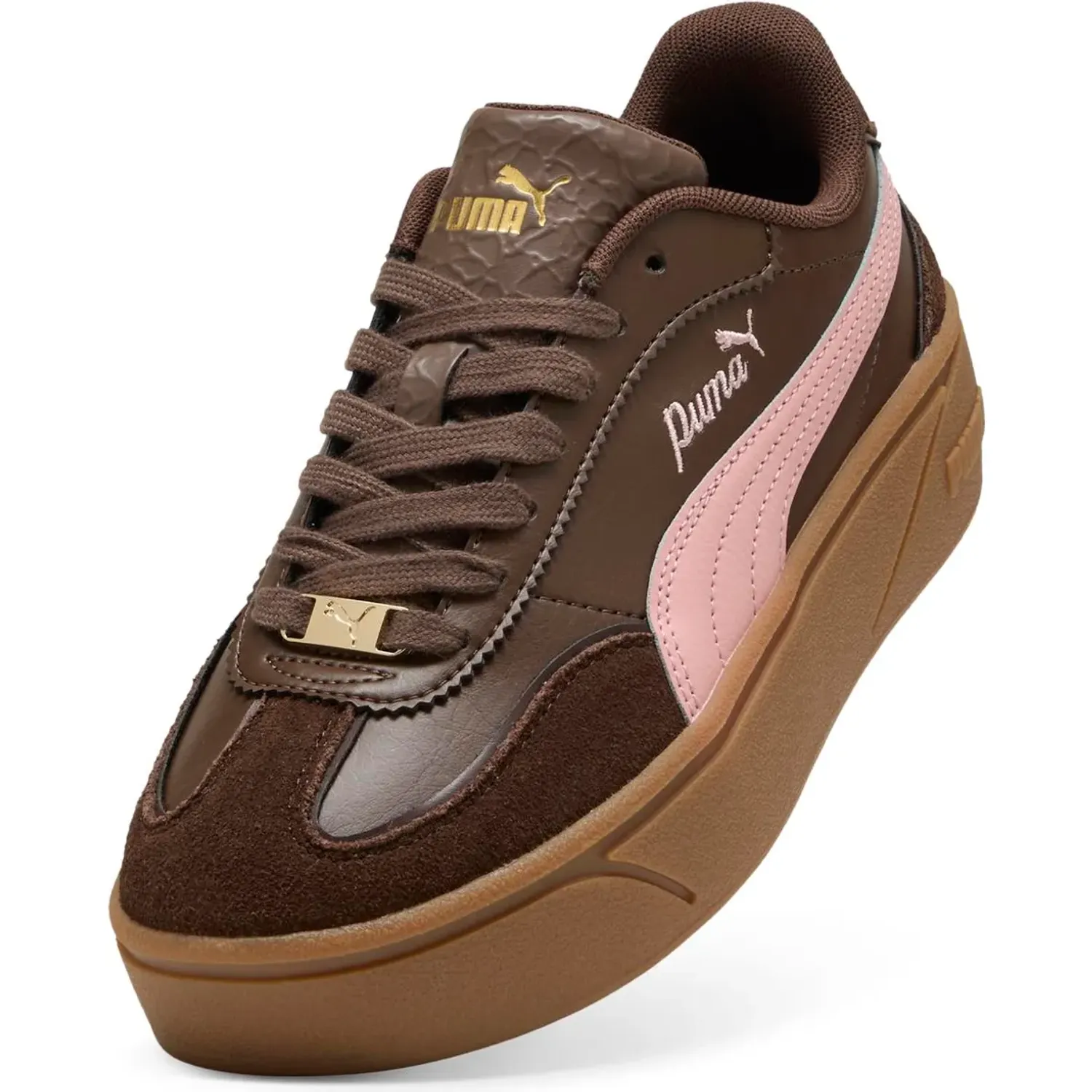 Zapatillas Puma Urbanas Mujer Club Ii Era Platform Lux color marrón | Platanitos