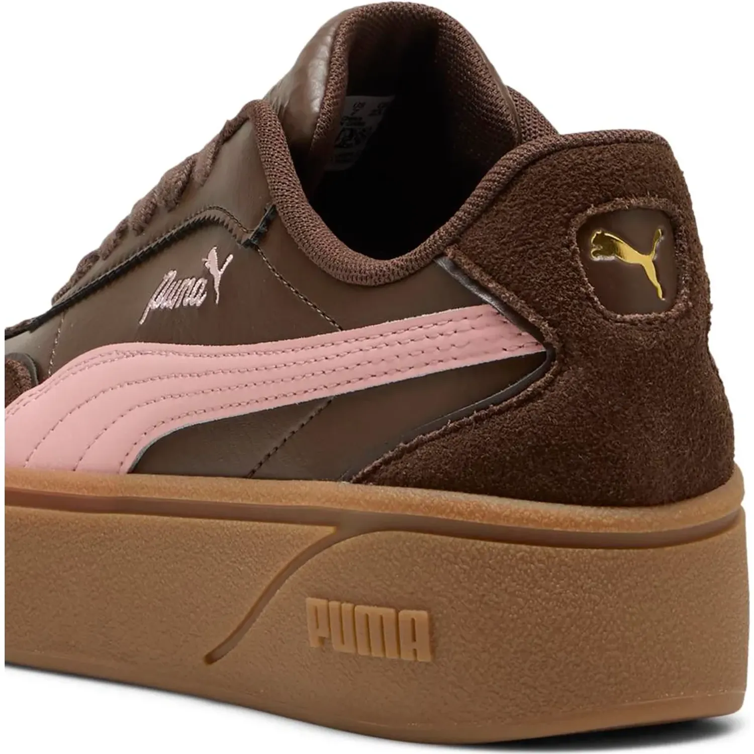 Zapatillas Puma Urbanas Mujer Club Ii Era Platform Lux color marrón | Platanitos