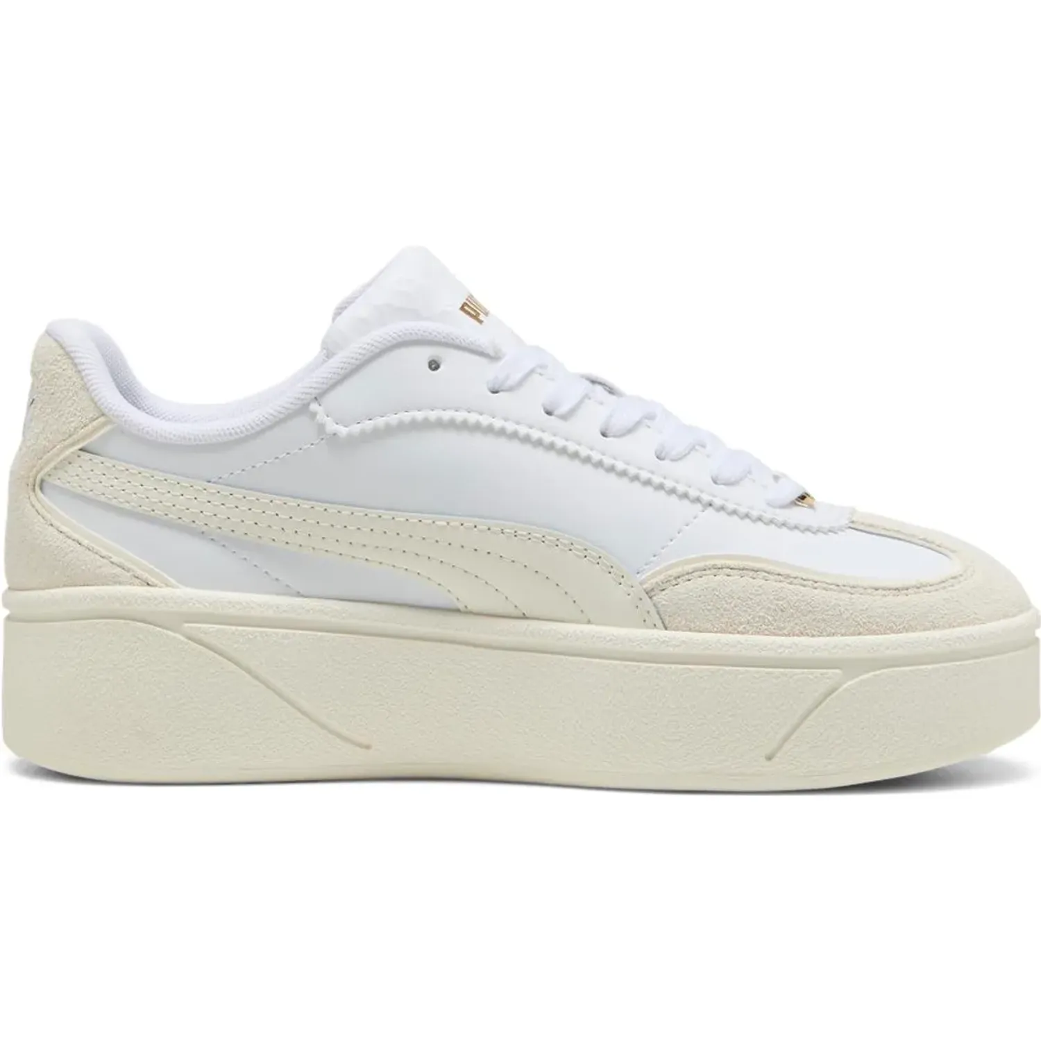 Zapatillas Puma Urbanas Mujer Club Ii Era Platform Lux color blanco | Platanitos