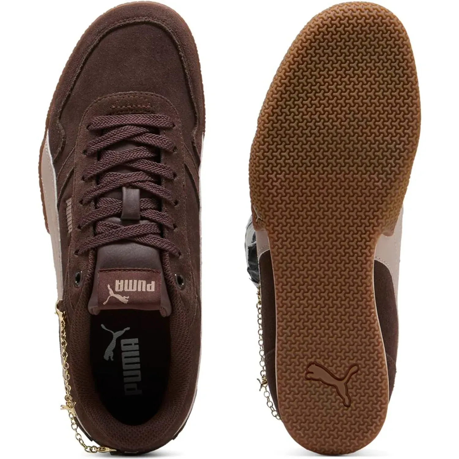 Zapatillas Puma Urbanas Mujer Bella Donna Sd Jewel color marrón | Platanitos