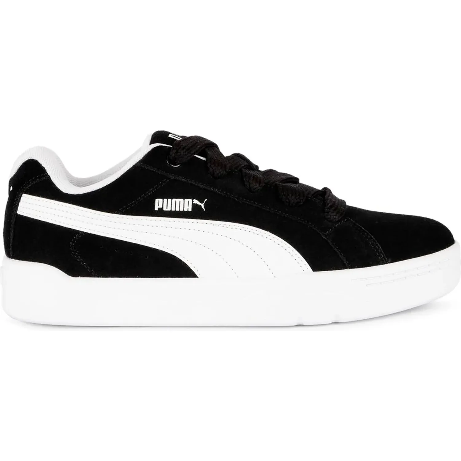 Zapatillas Puma Urbanas Mujer Park Lifestyle Easy Sd Laces color negro | Platanitos