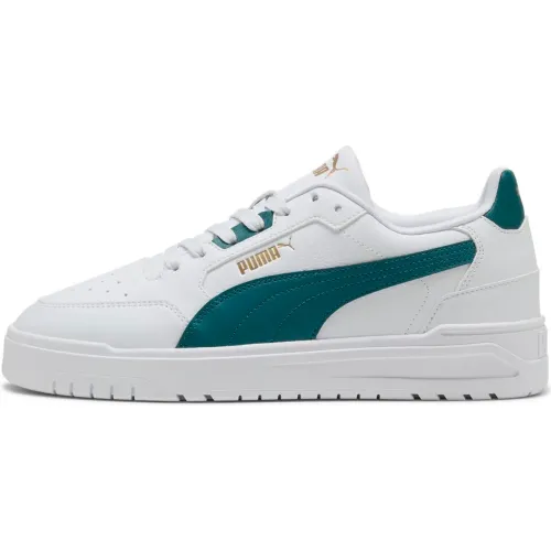 Zapatillas Puma Urbanas Hombre Park Shuffle Downtown color blanco | Platanitos