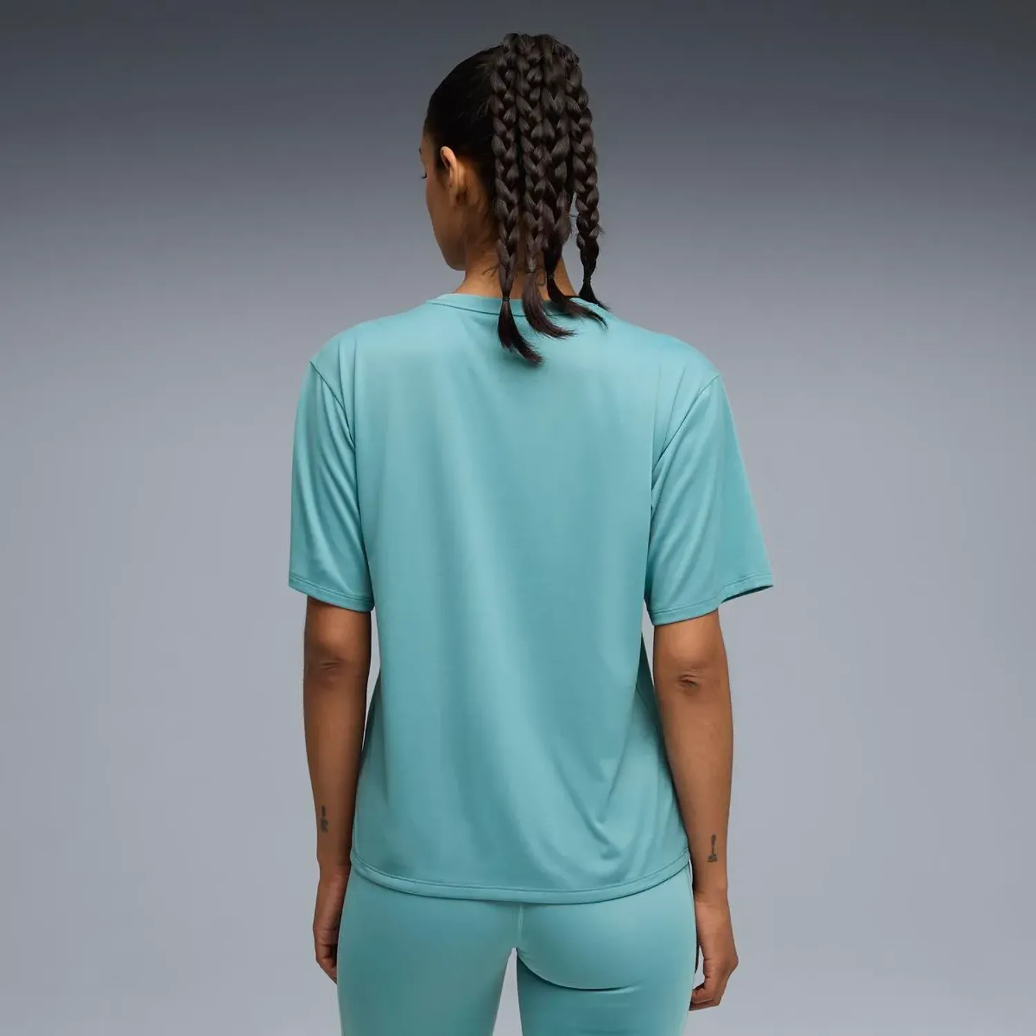 Puma Polo Puma Deportivo Mujer Tad Essential Relaxed Tee color azul | Platanitos