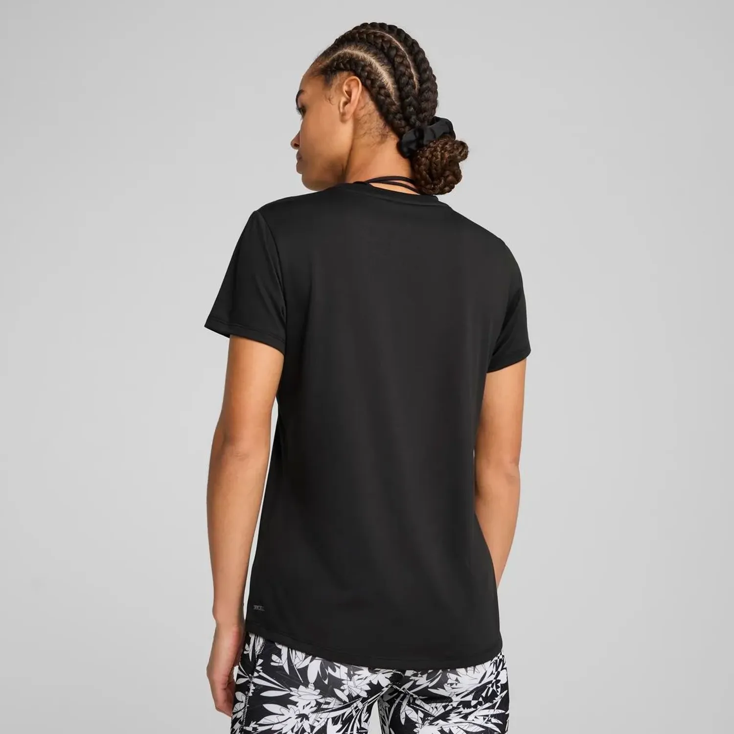 Puma Polo Puma Deportivo Mujer Tad Essential Crew Tee color negro | Platanitos