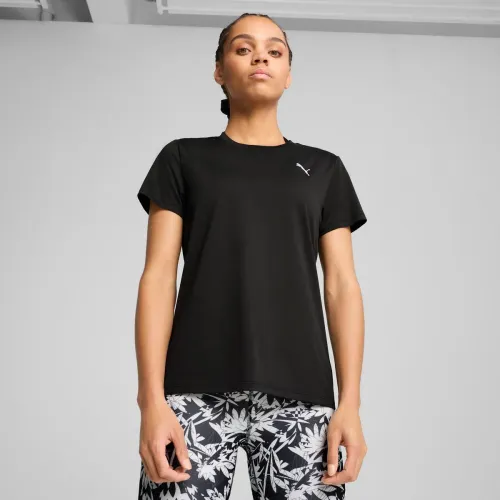Polo Puma Deportivo Mujer Tad Essential Crew Tee color negro | Platanitos