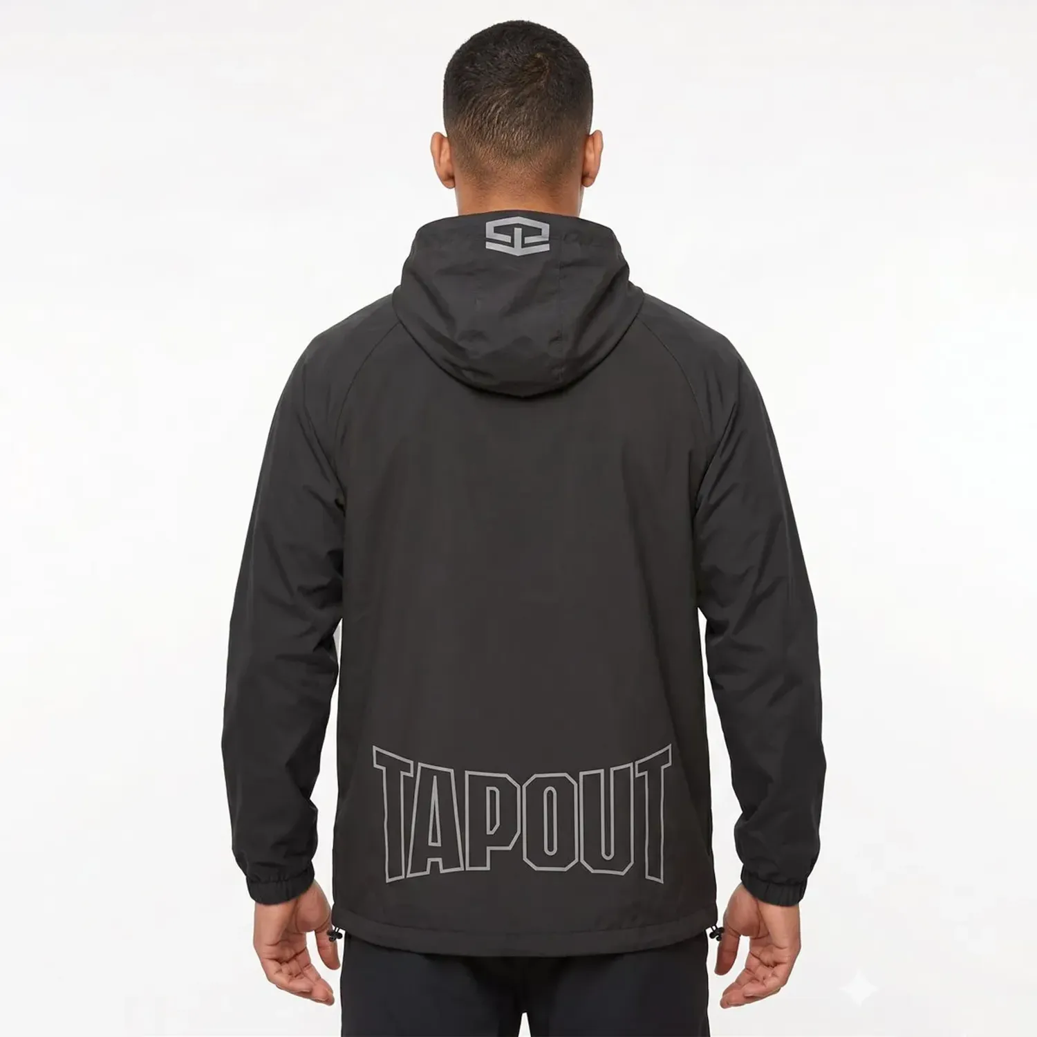 Casaca Tapout Urbana Deportiva Hombre Speed color negro | Platanitos