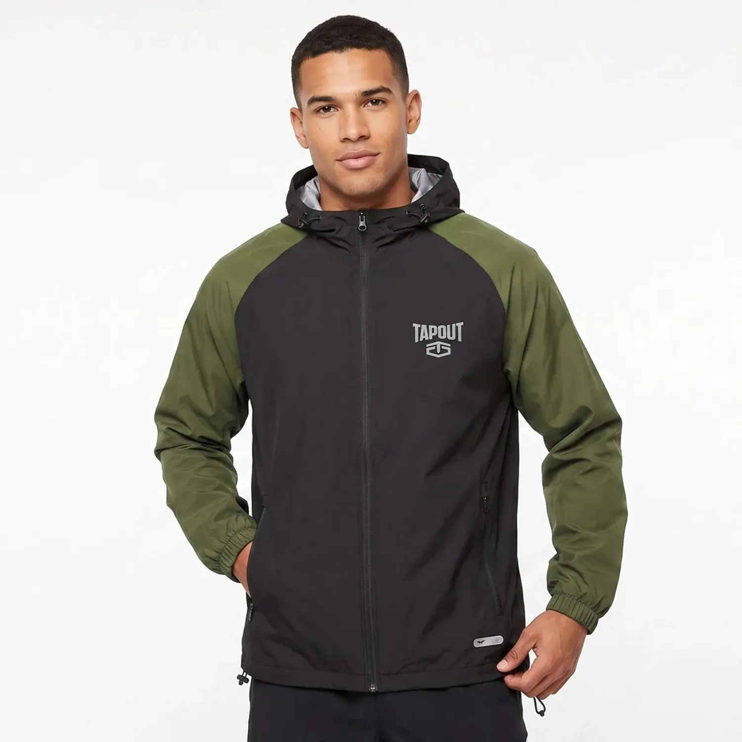 TAPOUT Casaca Tapout Urbana Deportiva Hombre Speed color militar | Platanitos