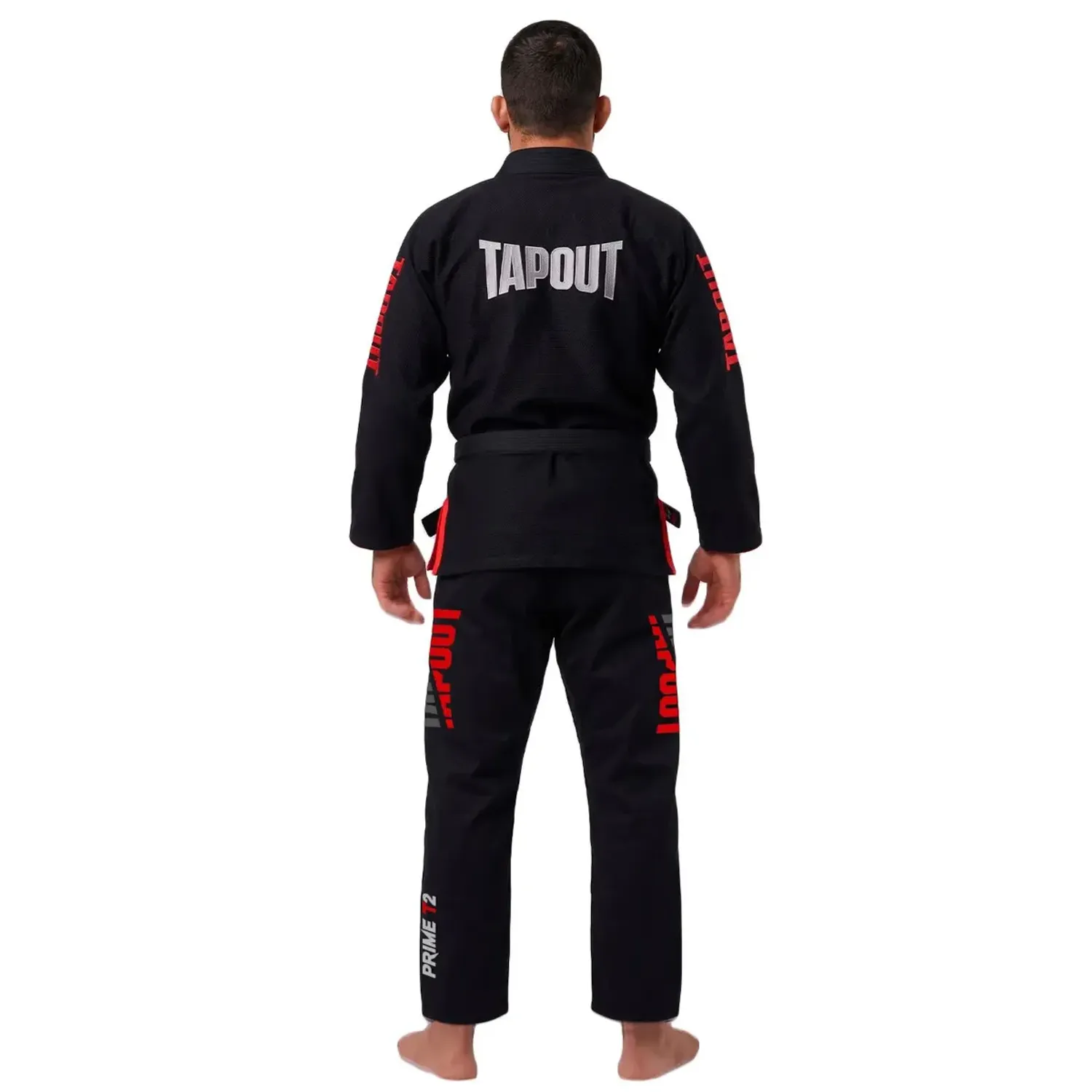TAPOUT Conjunto Tapout Kimono Unisex Prime T2 color negro | Platanitos