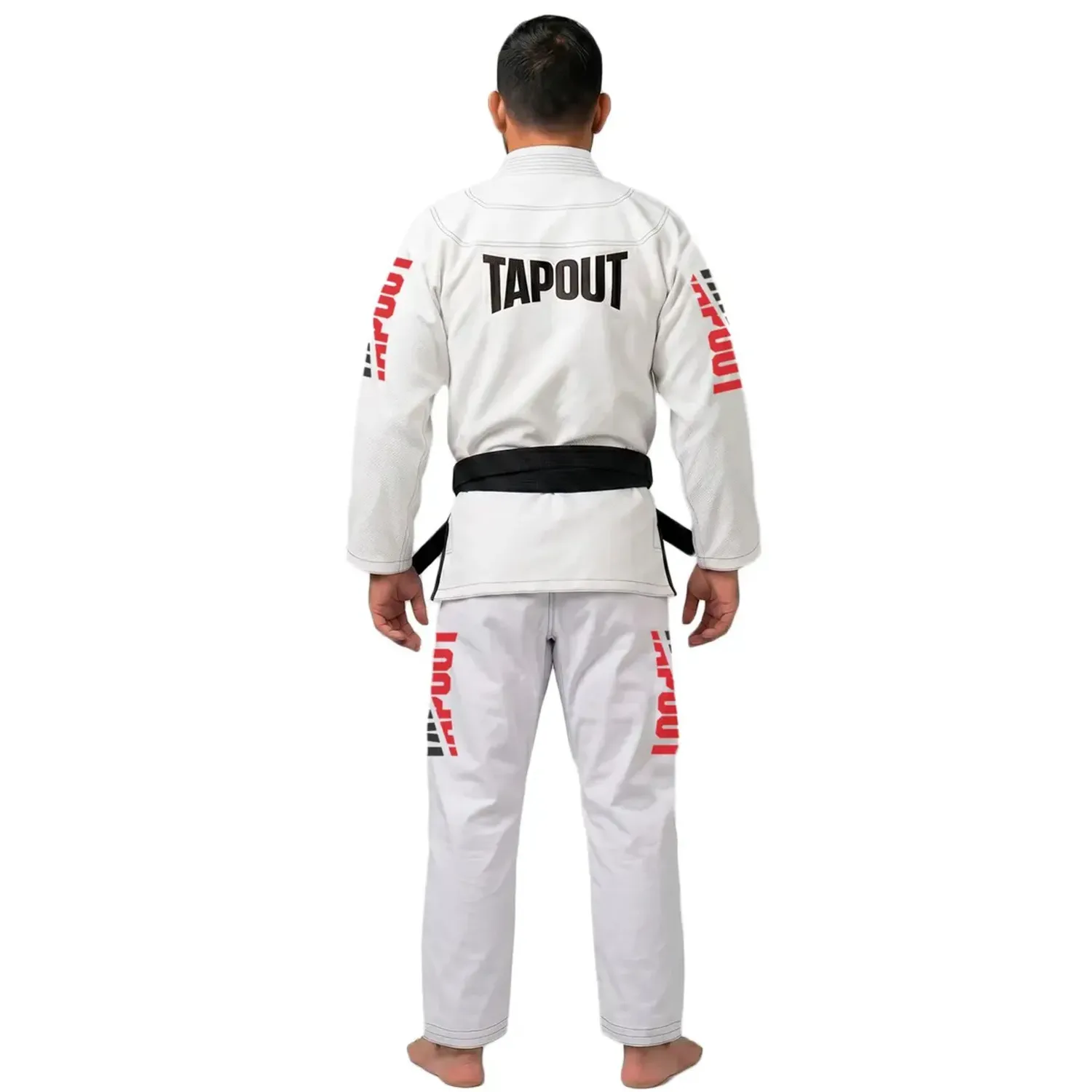 TAPOUT Conjunto Tapout Kimono Unisex Prime T2 color blanco | Platanitos