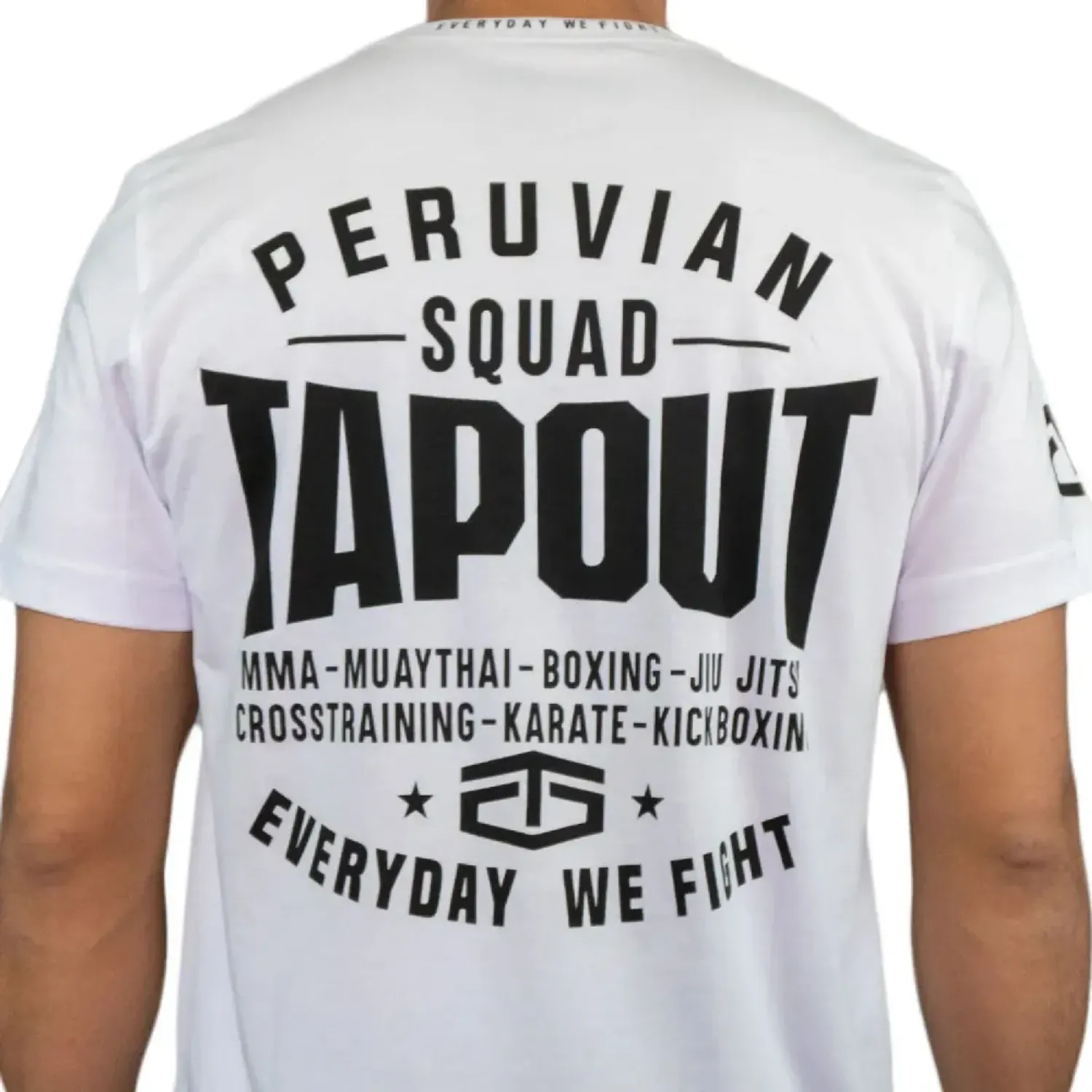 TAPOUT Polo Tapout Urbano Hombre Manga Corta Jeyzu color blanco | Platanitos