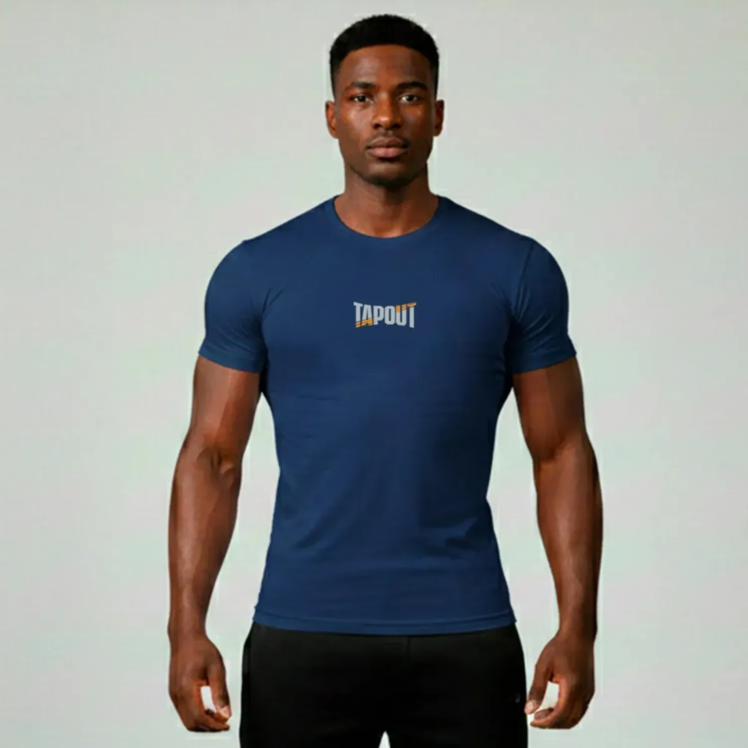 Polo Tapout Urbano Hombre Manga Corta Login color azul | Platanitos