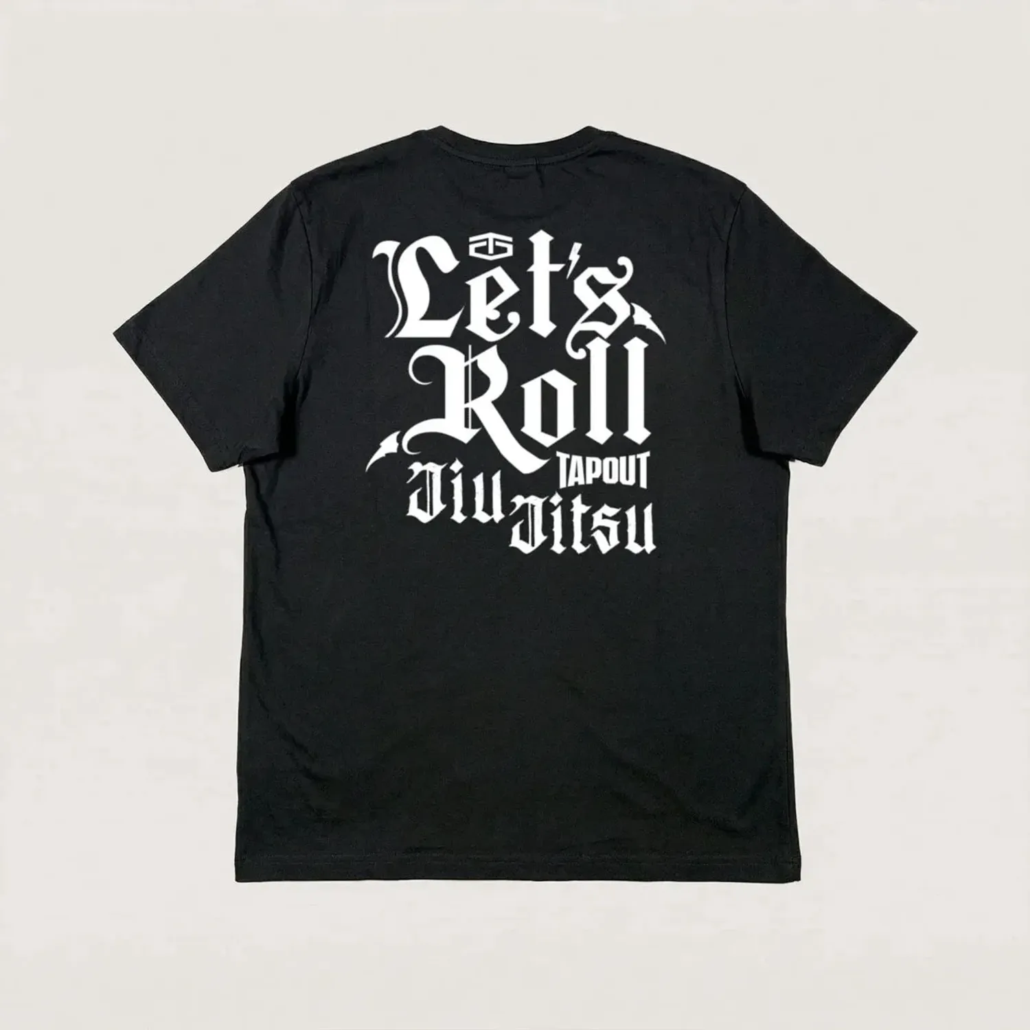 Polo Tapout Urbano Hombre Manga Corta Roll color negro | Platanitos