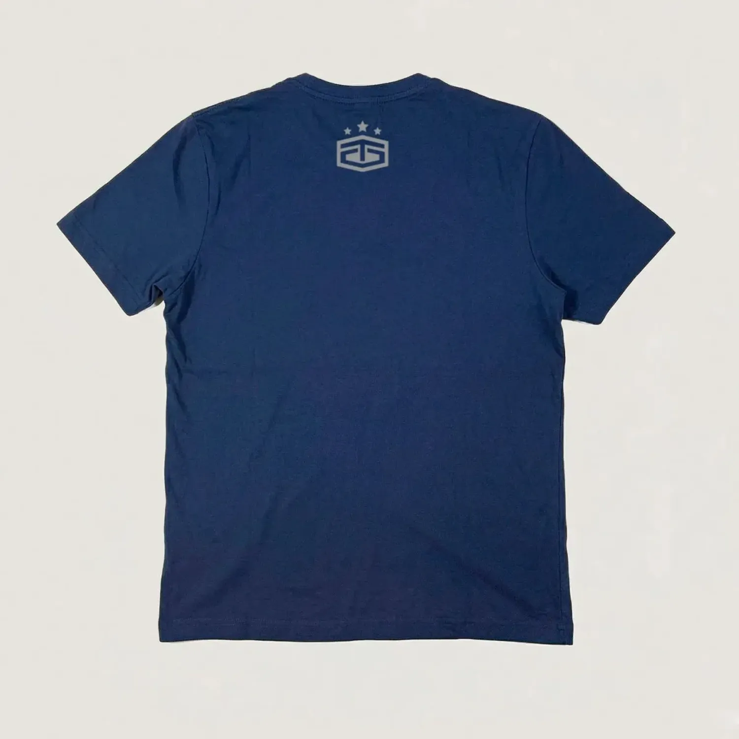 Polo Tapout Urbano Hombre Manga Corta Stencil color azul | Platanitos