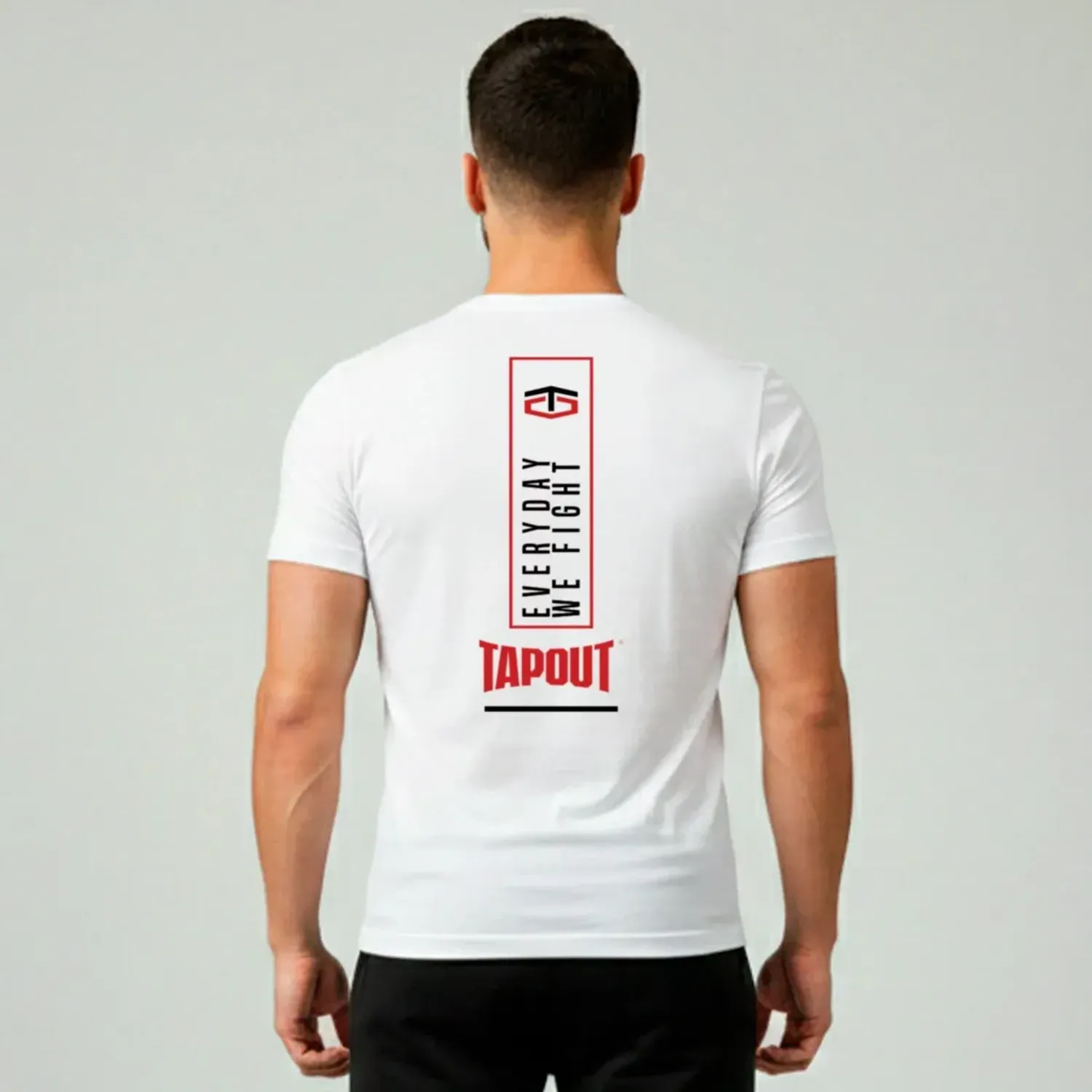 TAPOUT Polo Tapout Urbano Hombre Manga Corta Track color blanco | Platanitos