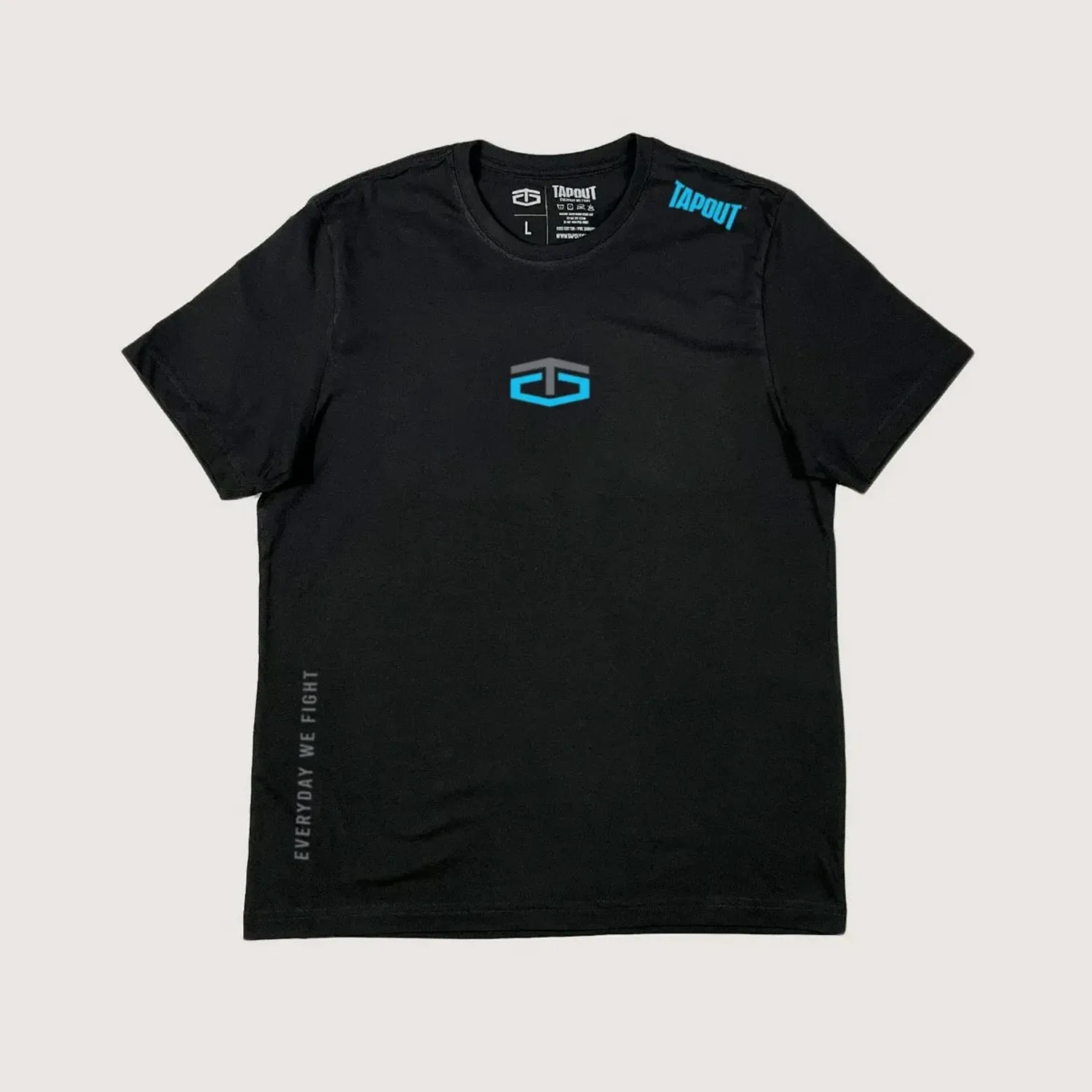 Polo Tapout Urbano Hombre Manga Corta Track color negro | Platanitos
