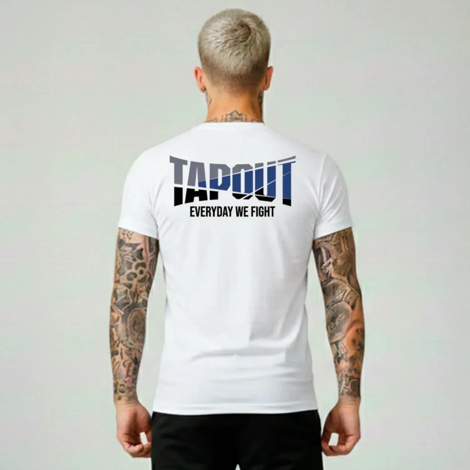 TAPOUT Polo Tapout Urbano Hombre Manga Corta Vitral color blanco | Platanitos