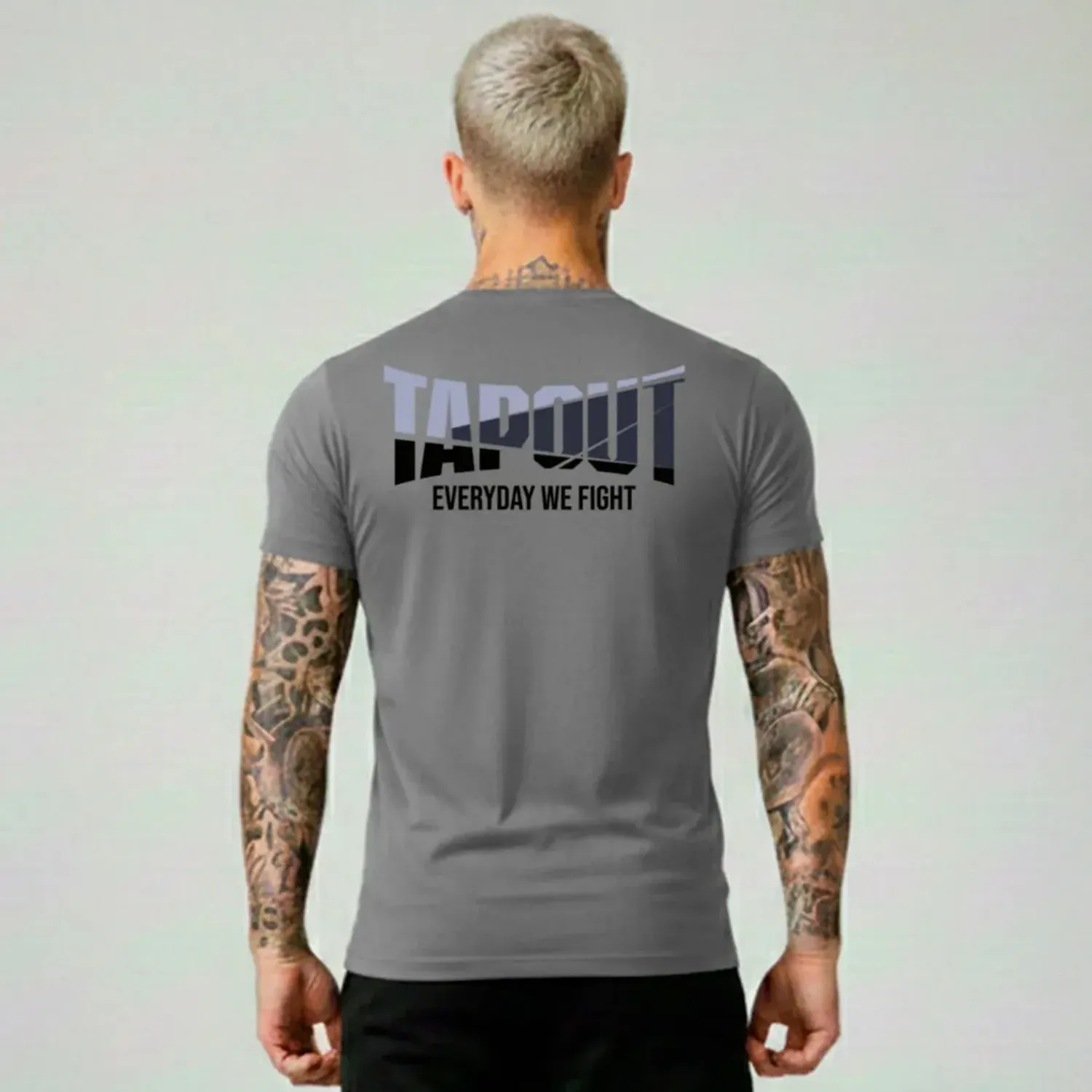 Polo Tapout Urbano Hombre Manga Corta Vitral color plata | Platanitos