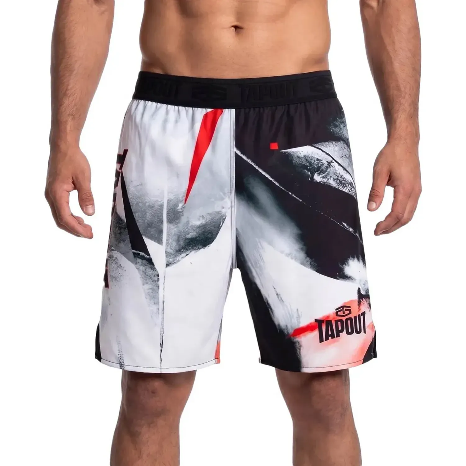 Short Tapout Training Hombre Flow color plata | Platanitos