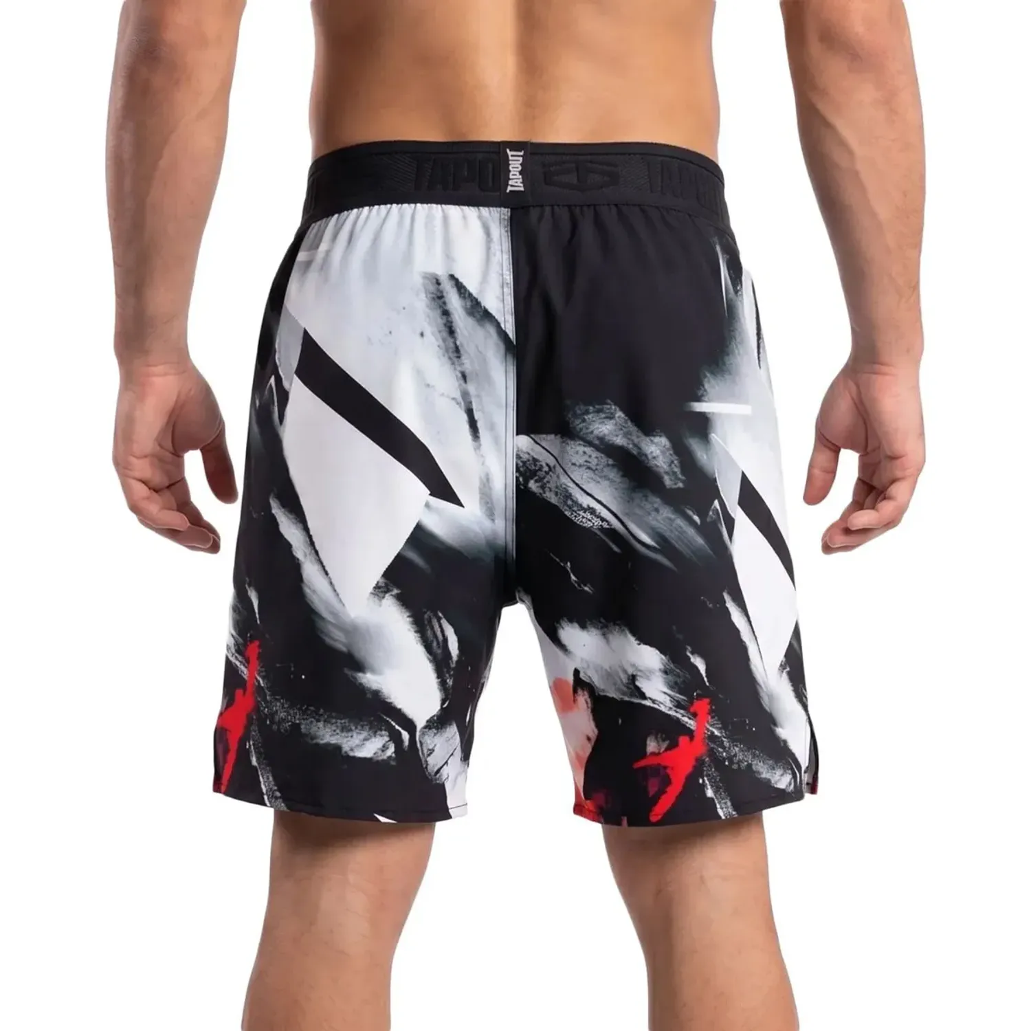 Short Tapout Training Hombre Flow color plata | Platanitos