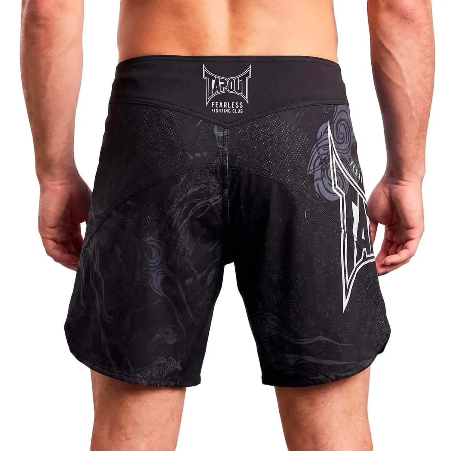 TAPOUT Short Tapout Training Hombre Pined color negro | Platanitos