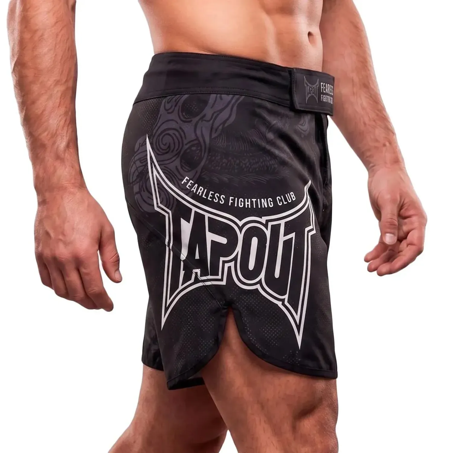 TAPOUT Short Tapout Training Hombre Pined color negro | Platanitos