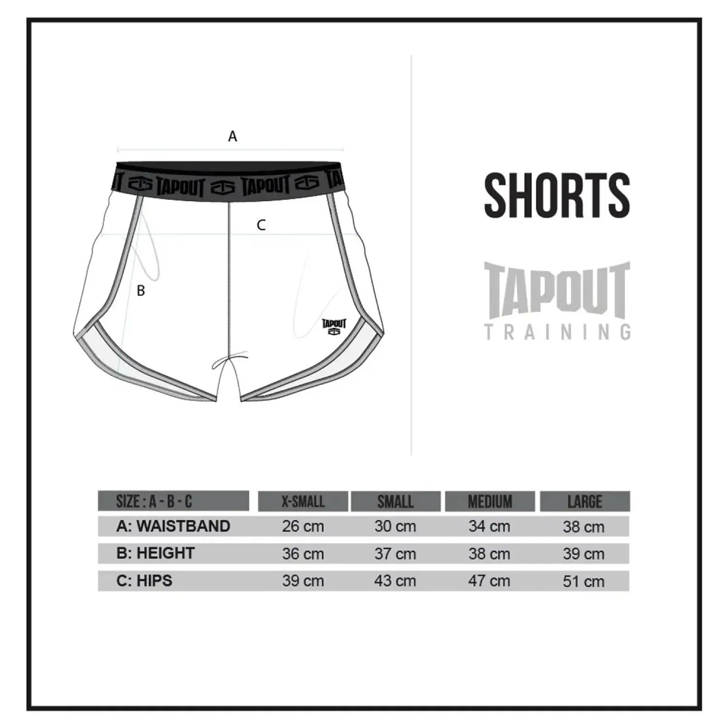TAPOUT Short Tapout Training Mujer Cooper color negro | Platanitos