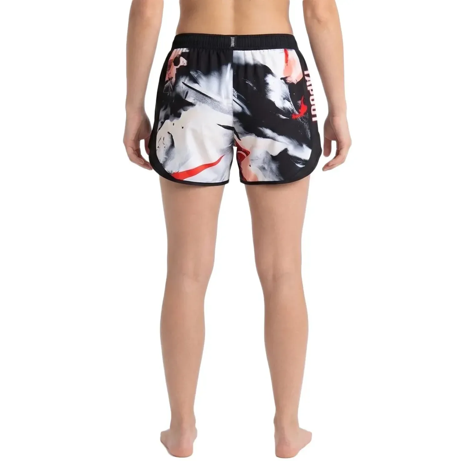 TAPOUT Short Tapout Training Mujer Flow color plata | Platanitos