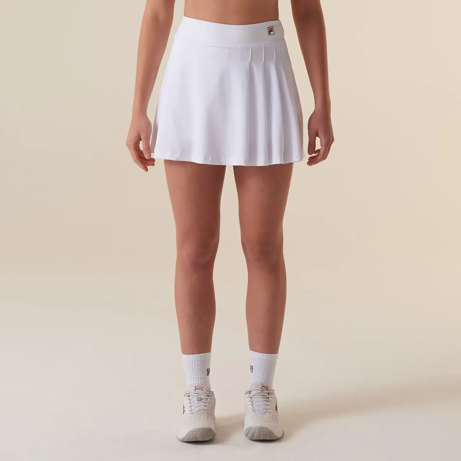 Fila Short Fila Mujer Skort F-Box Tennis Basic color blanco | Platanitos