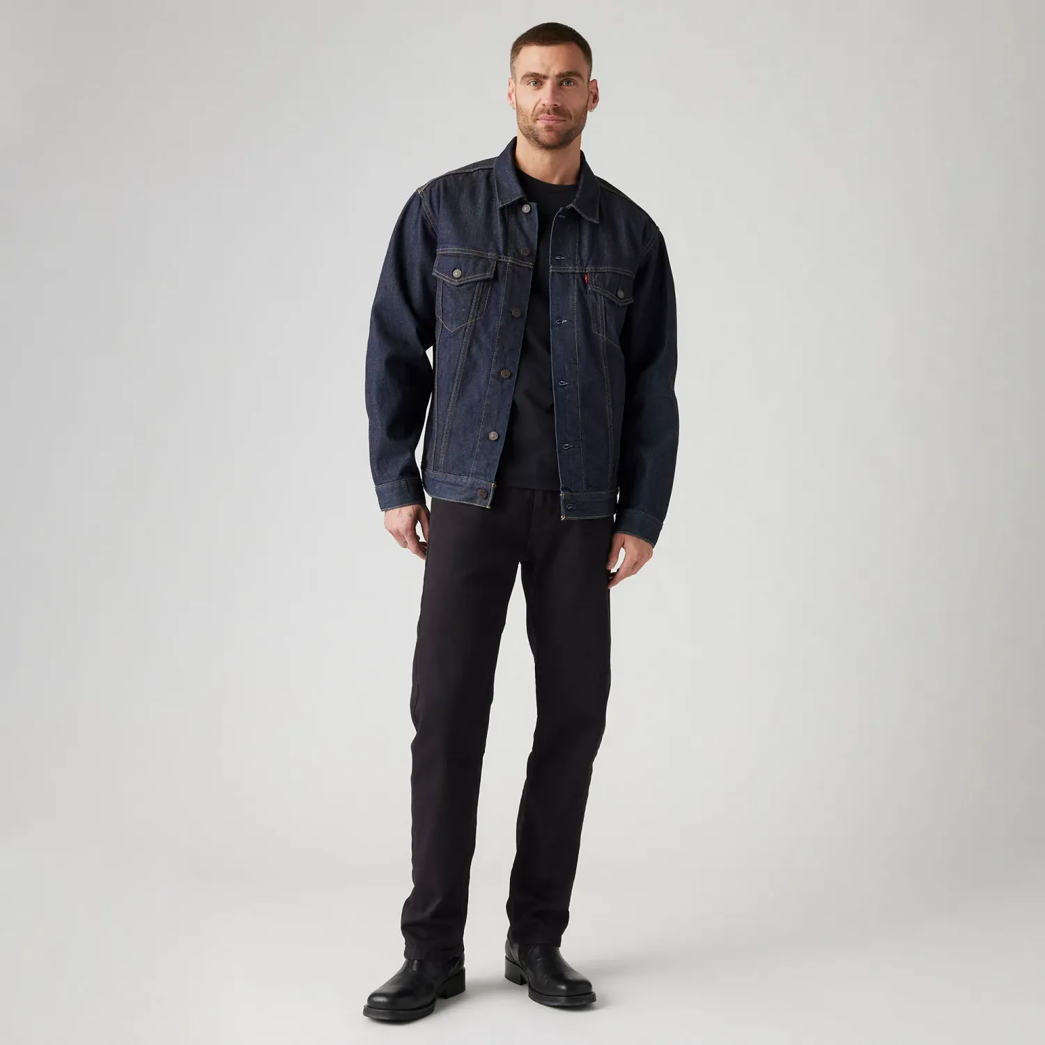 Levis Pantalon Levis Jeans Hombre 505 color negro | Platanitos
