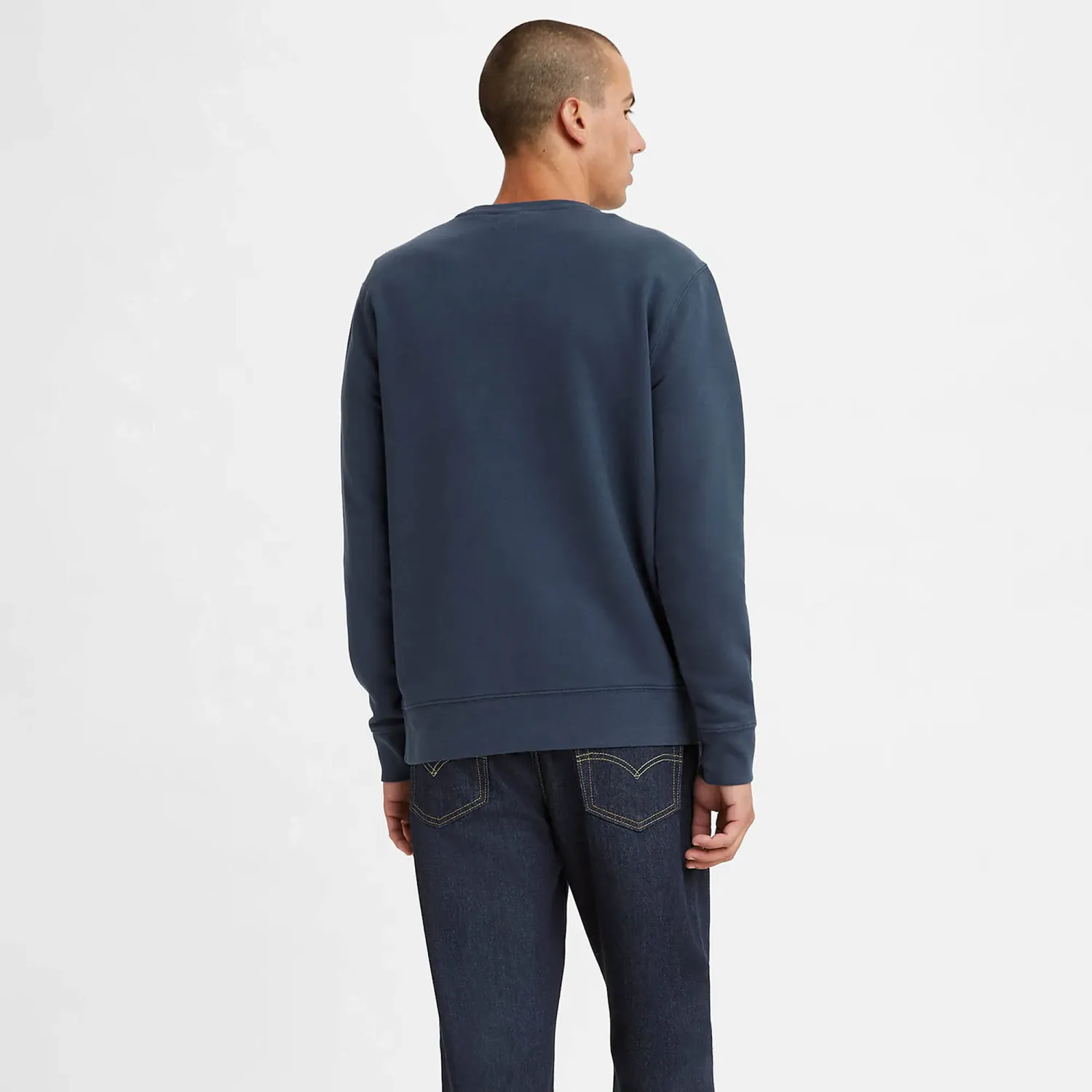 Levis Polera Levis Hombre Cuello Redondo color azul | Platanitos