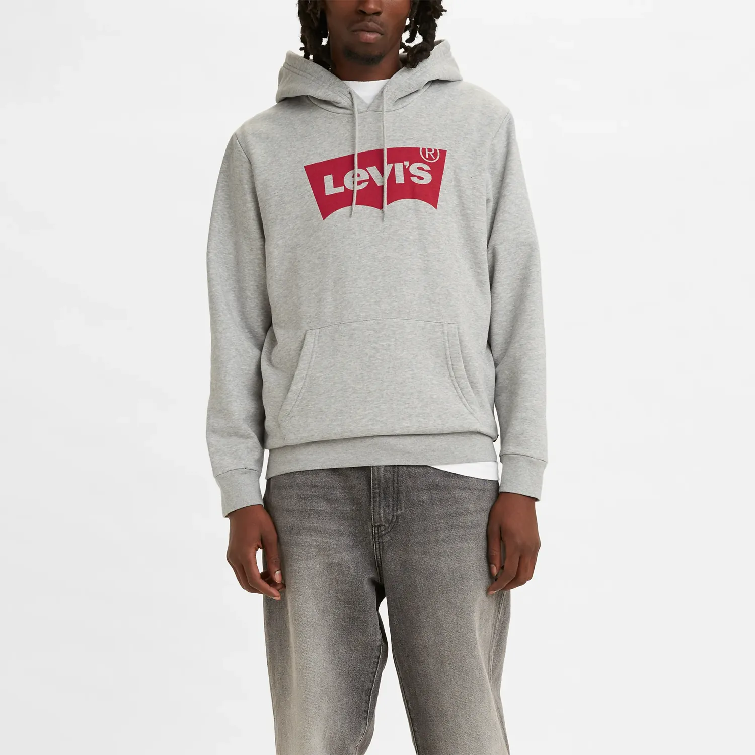 Levis Polera Levis Hombre Con Capucha color melange | Platanitos