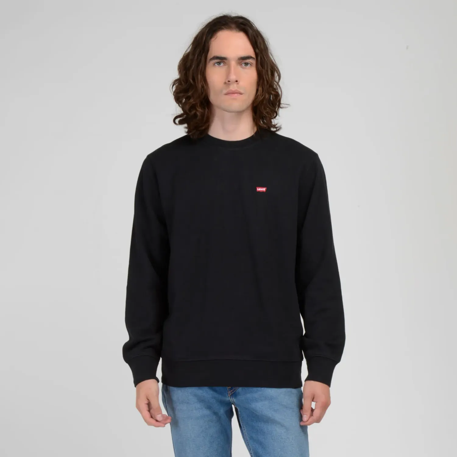 Levis Polera Levis Hombre Cuello Redondo color negro | Platanitos