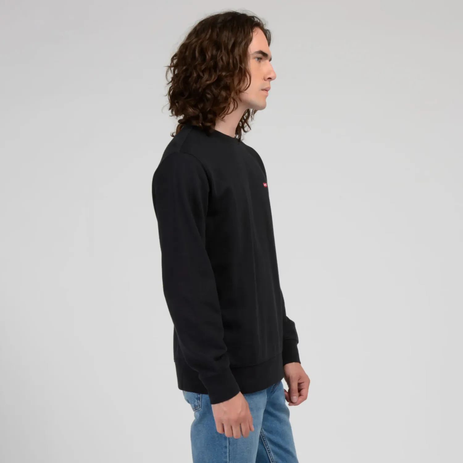Levis Polera Levis Hombre Cuello Redondo color negro | Platanitos